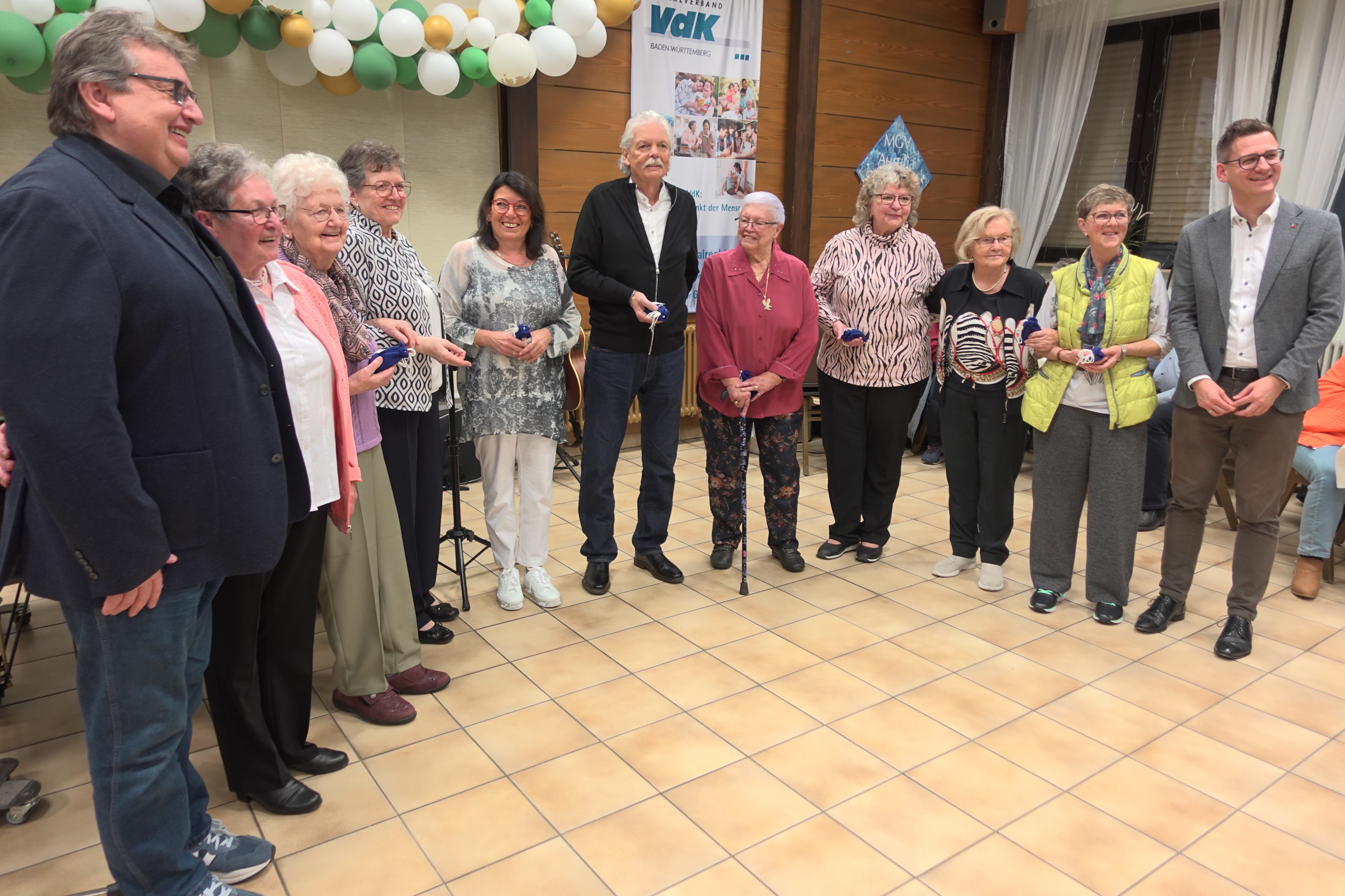 Gruppenbild der Geehrten