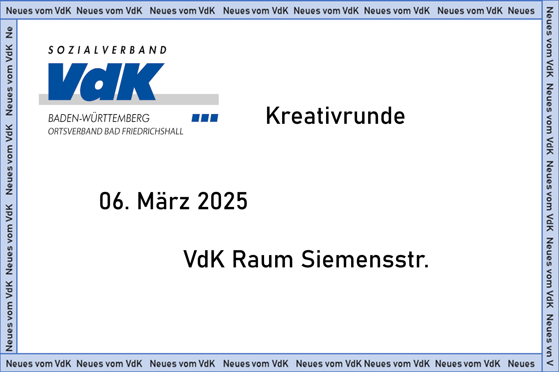 Kreativrunde Basteln