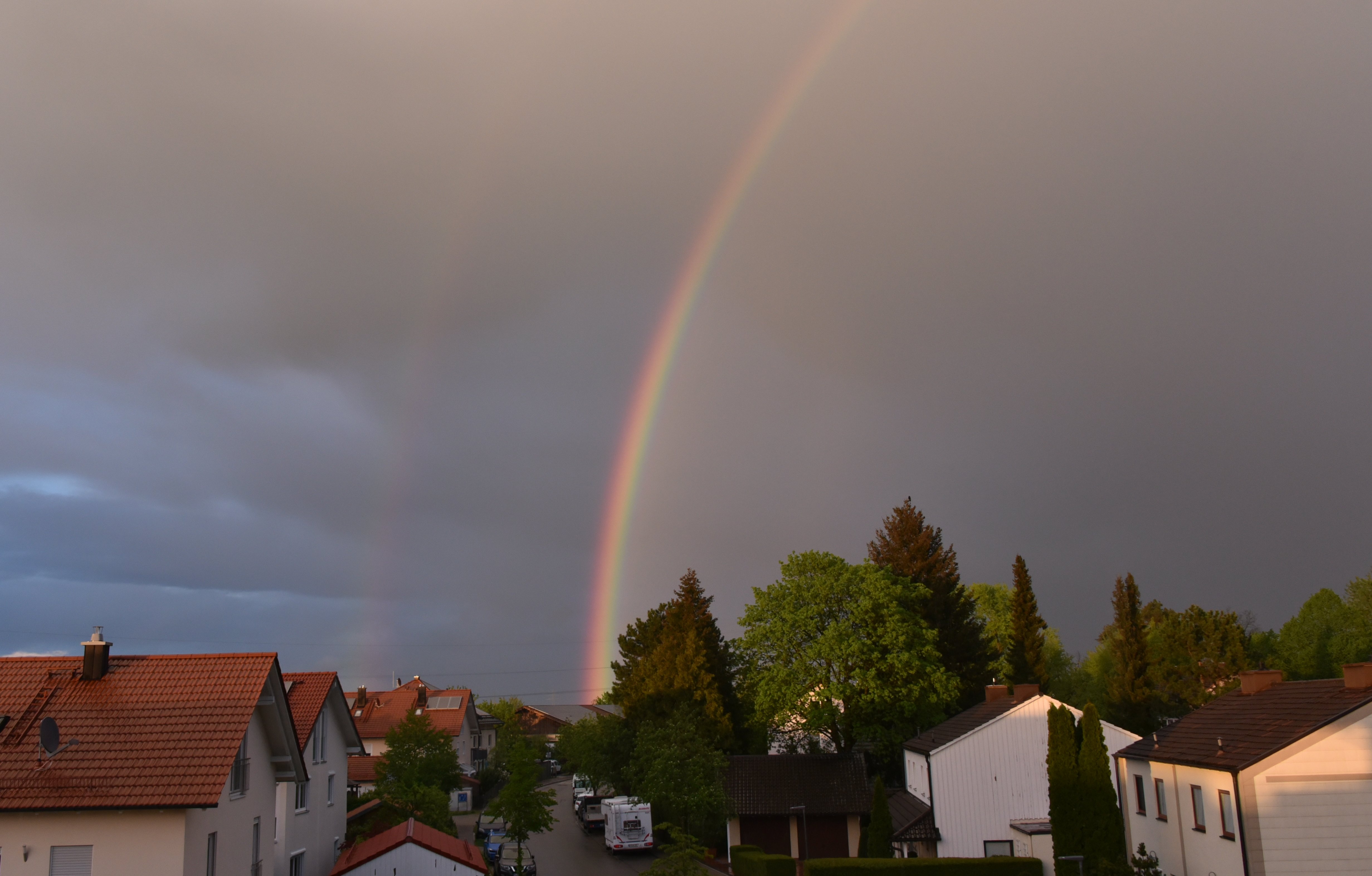 Regenbogen zuhause