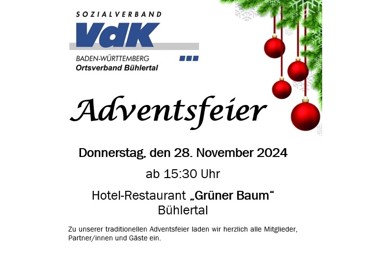 Adventsfeier