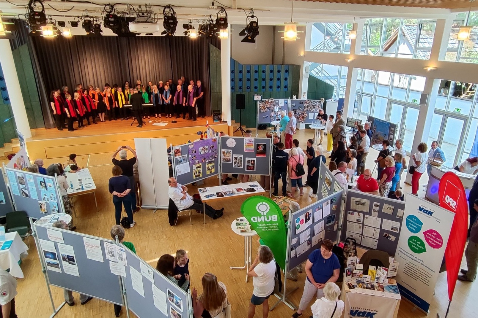 VdK Stand beim Tag der Vereine