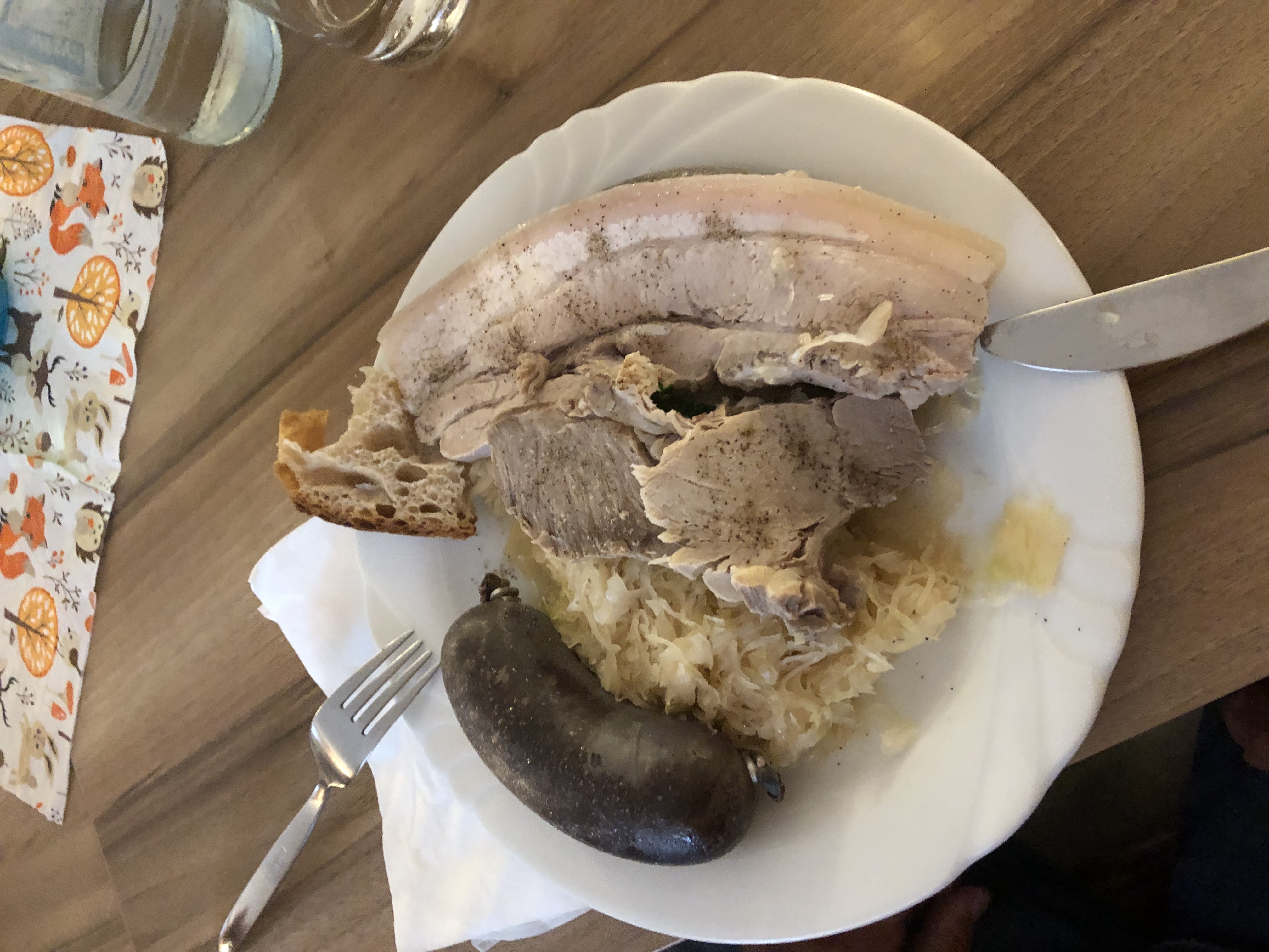 Wir ließen es uns schmecken