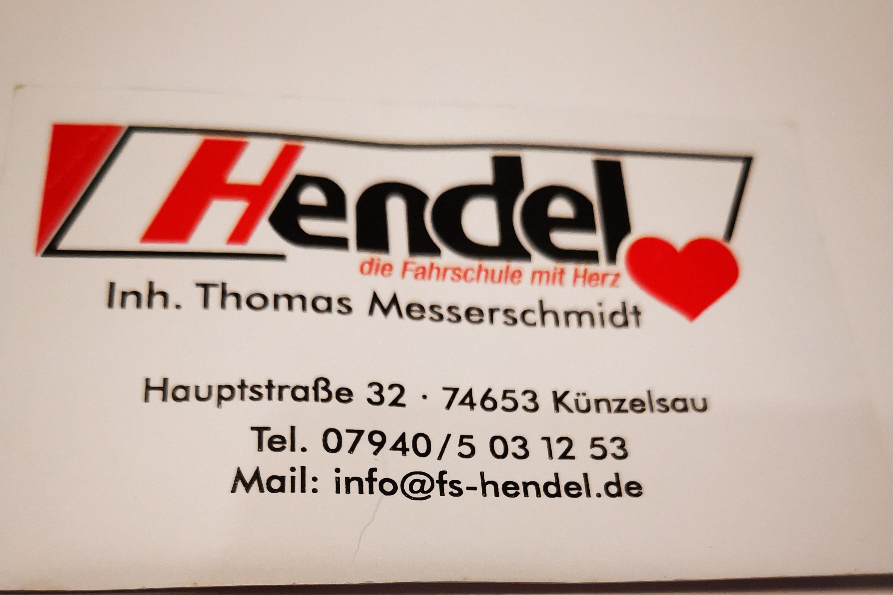 Mit Herr Thomas Messerschmidt keinen