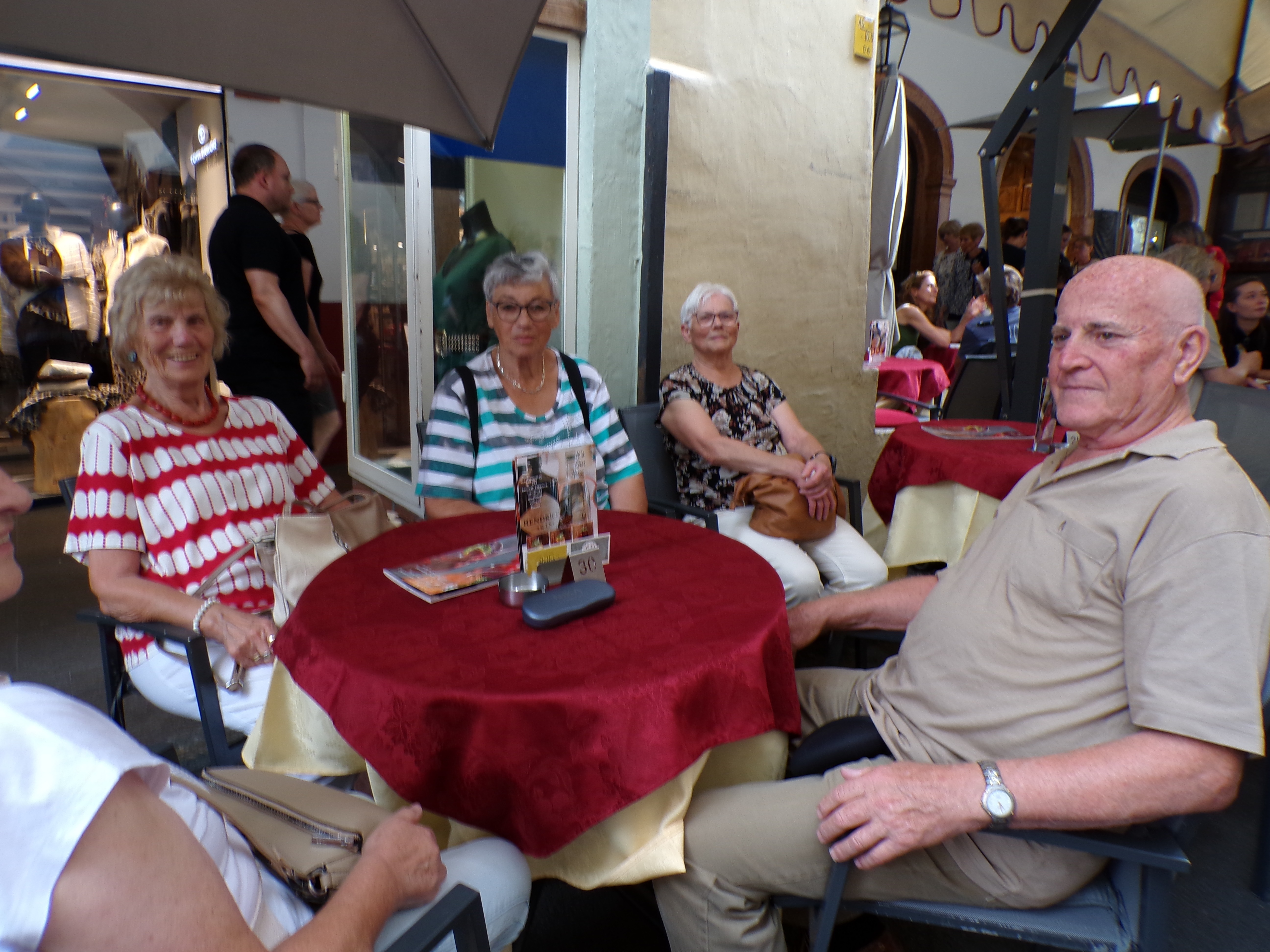 Kaffeepause in Meran