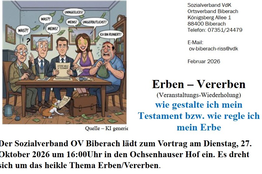 Erben - Vererben