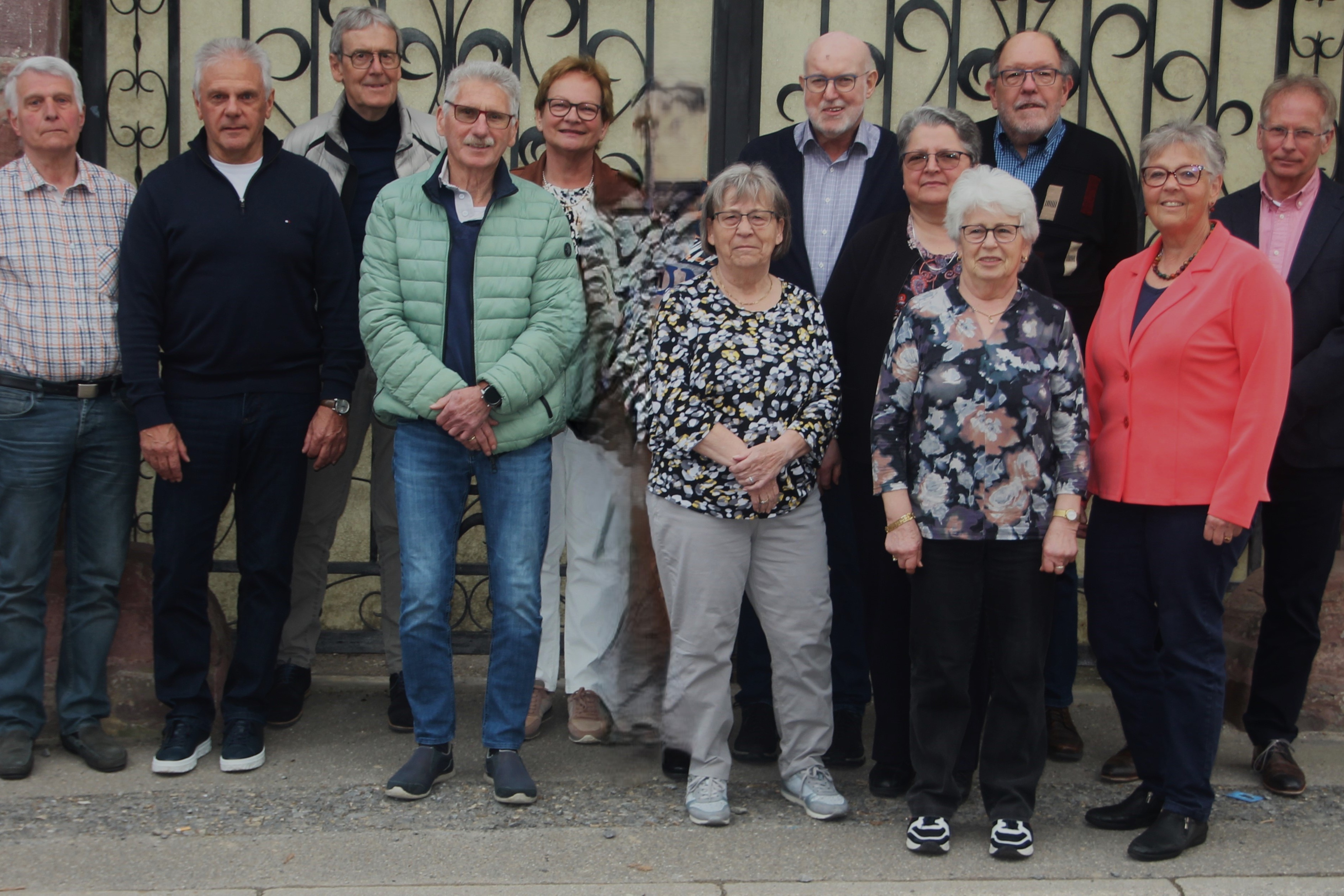 Vorstandschaft des VdK Rauenberg als Gruppe