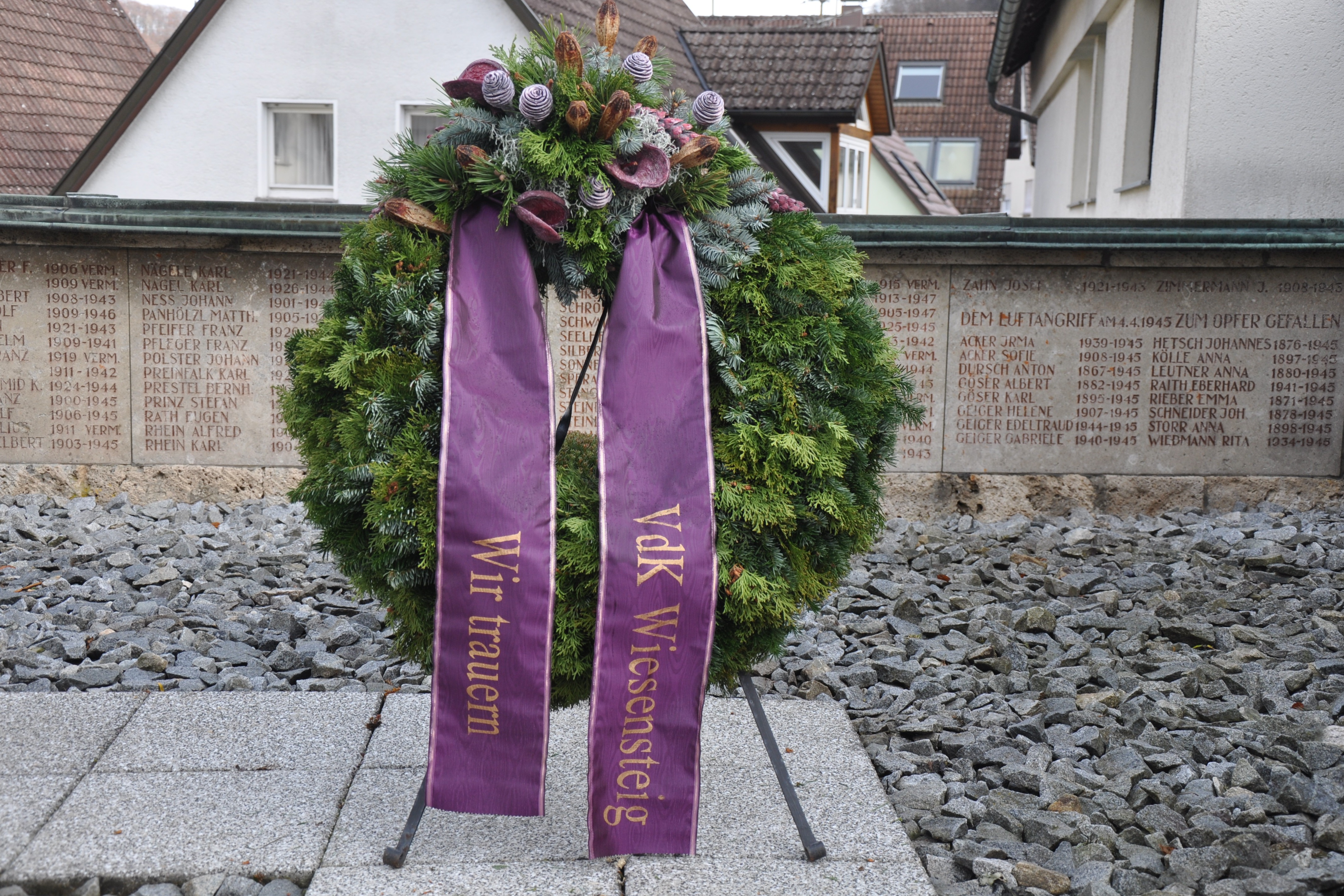 Kranz des VdK Wiesensteig