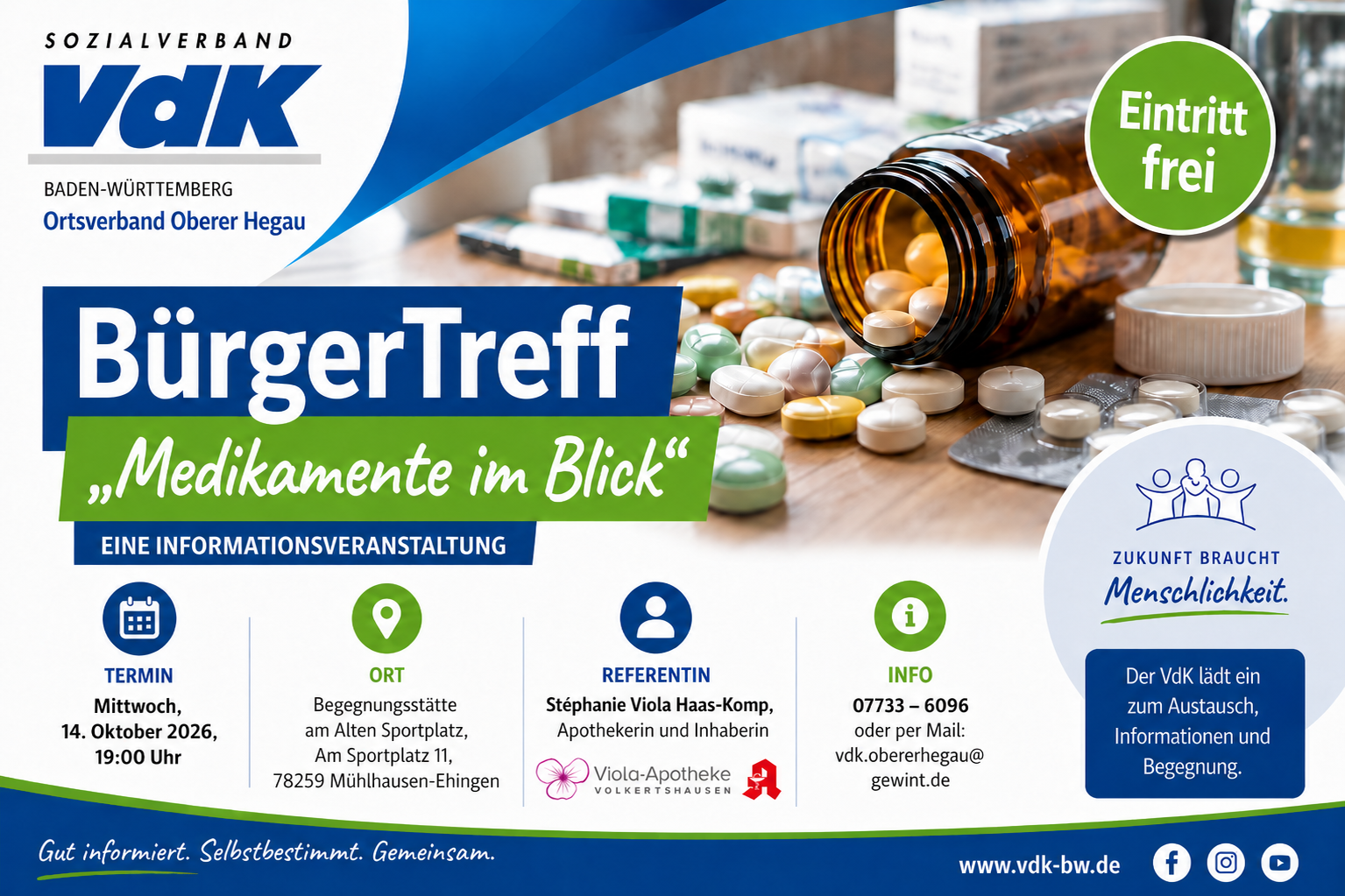 Medikamente im Blick