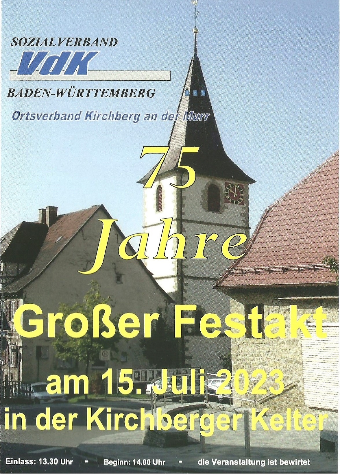 75-Jahrfeier