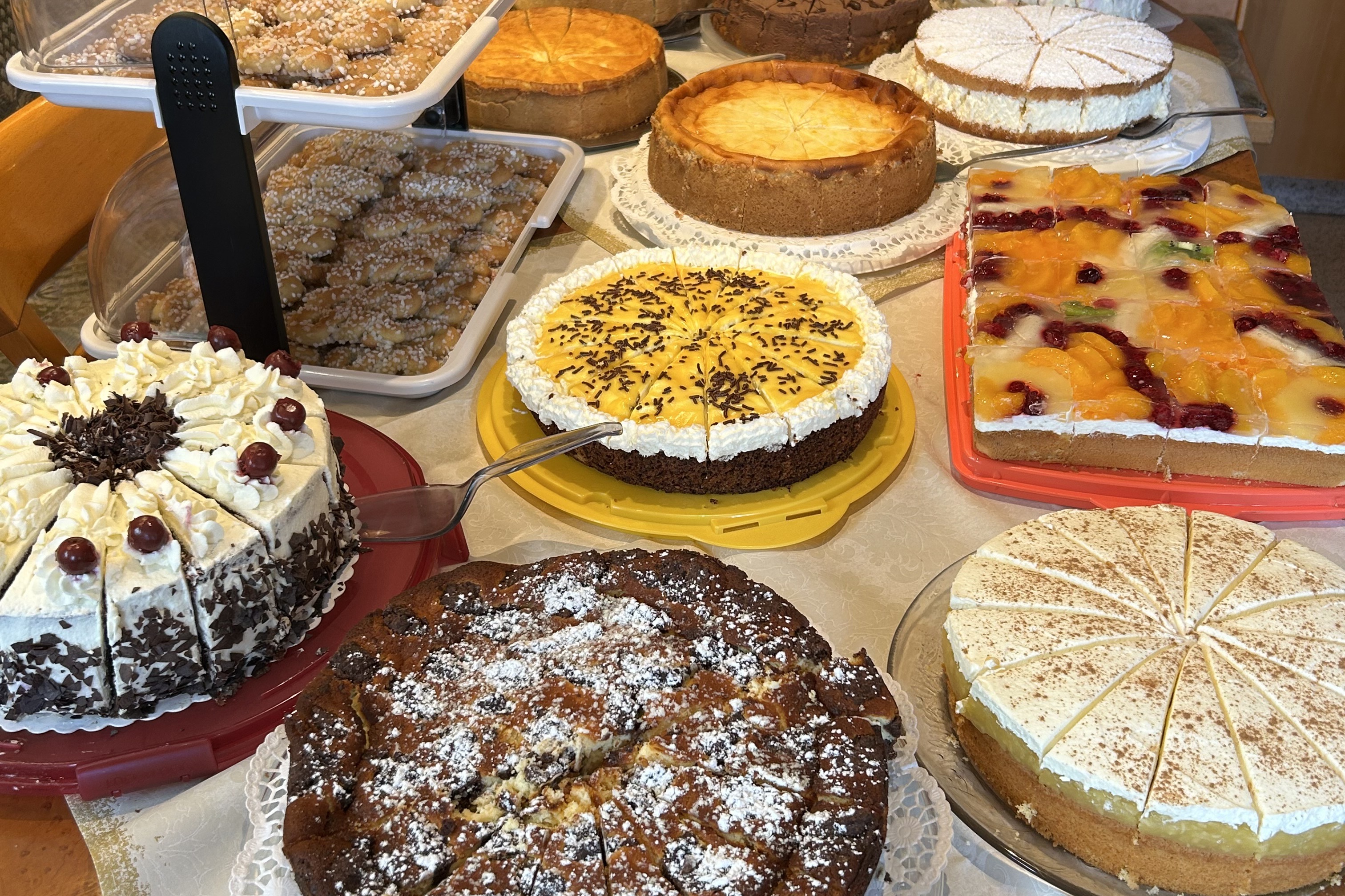 Das Kuchenb&uuml;fett.