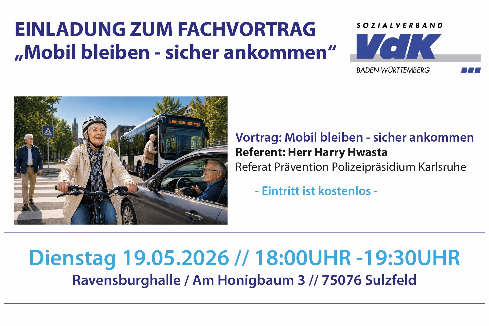 Mobil bleiben - sicher ankommen