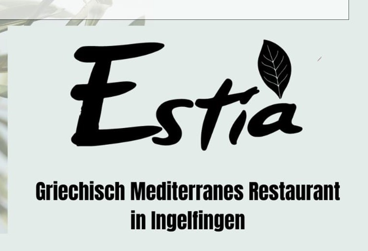 Bild mit Text, Estia Grichisches Mediteranes Restaurant