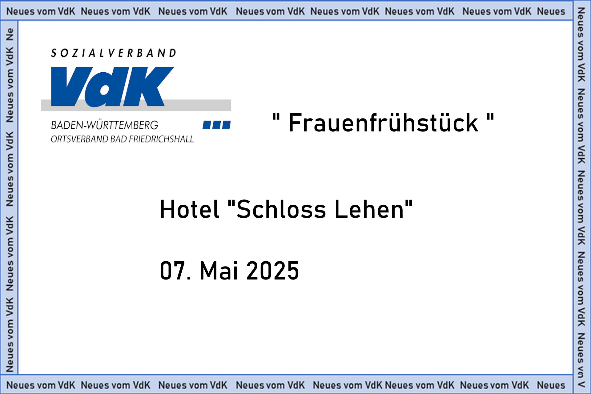 Frühstück