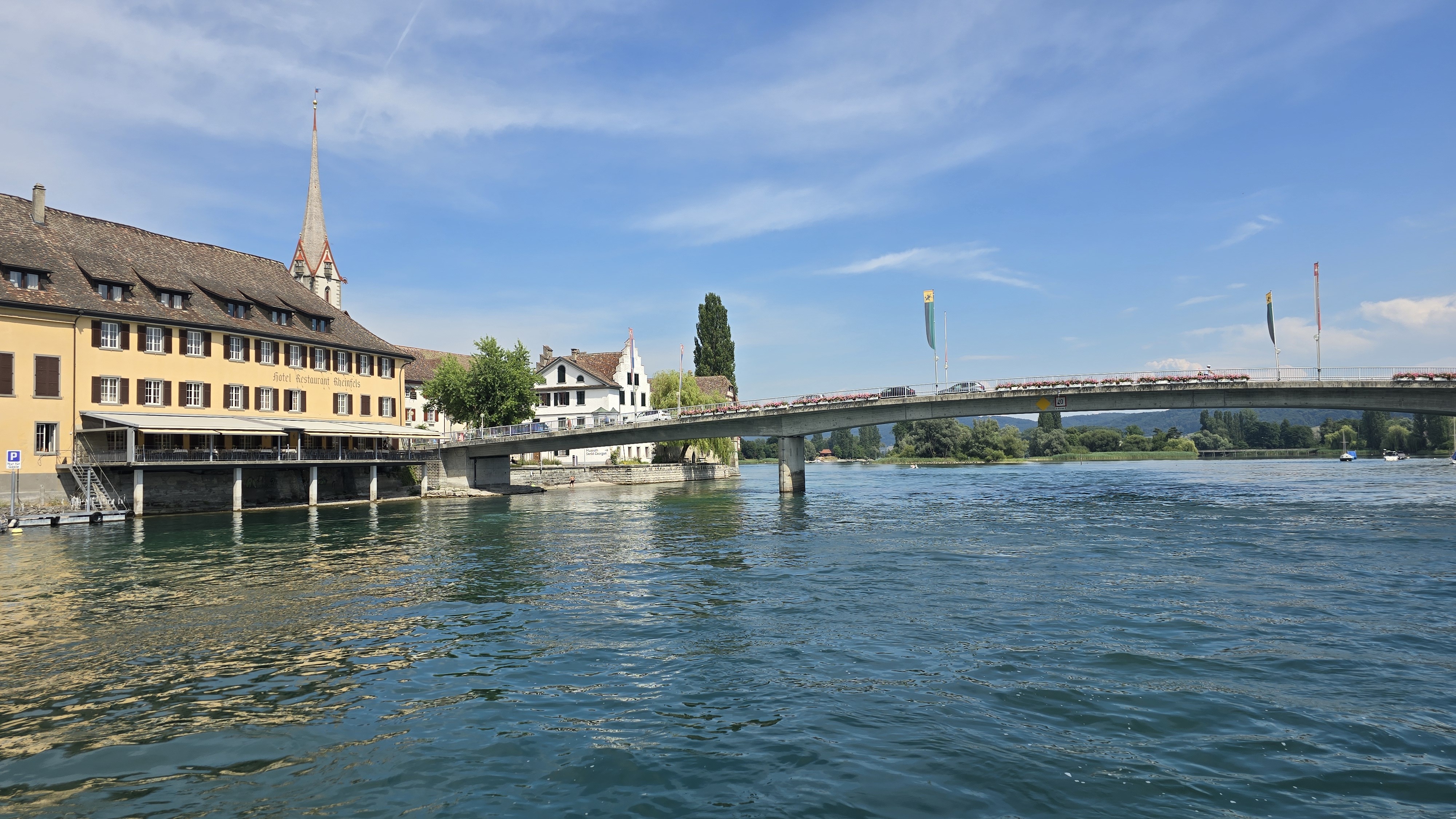 Letzter Blick auf Stein am Rhein
