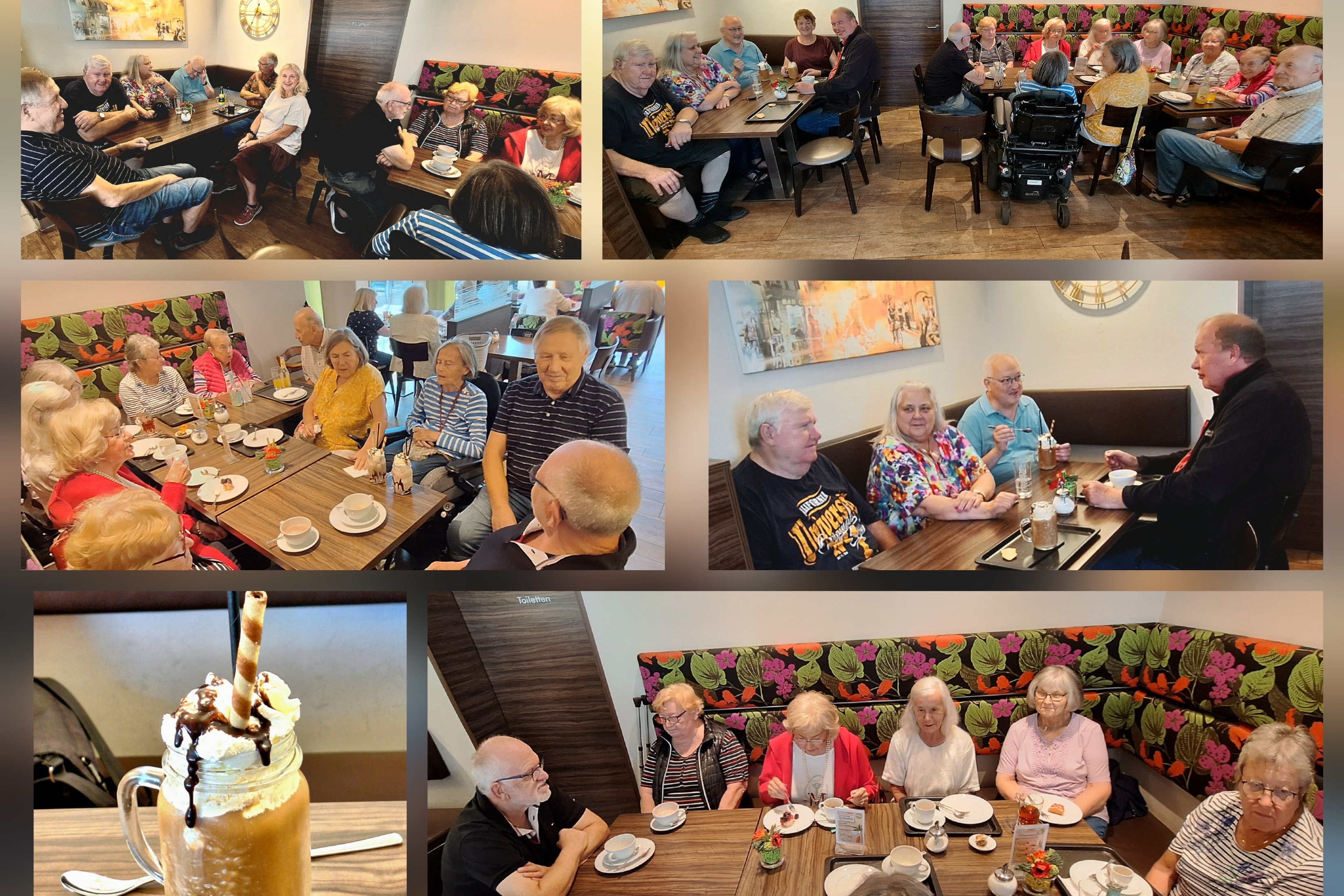 Cafe Trölsch am 03.09.25 VdK vor Ort. Gute Gespräche bei Kaffee und Kuchen im Café Trölsch am 03.09. 2025