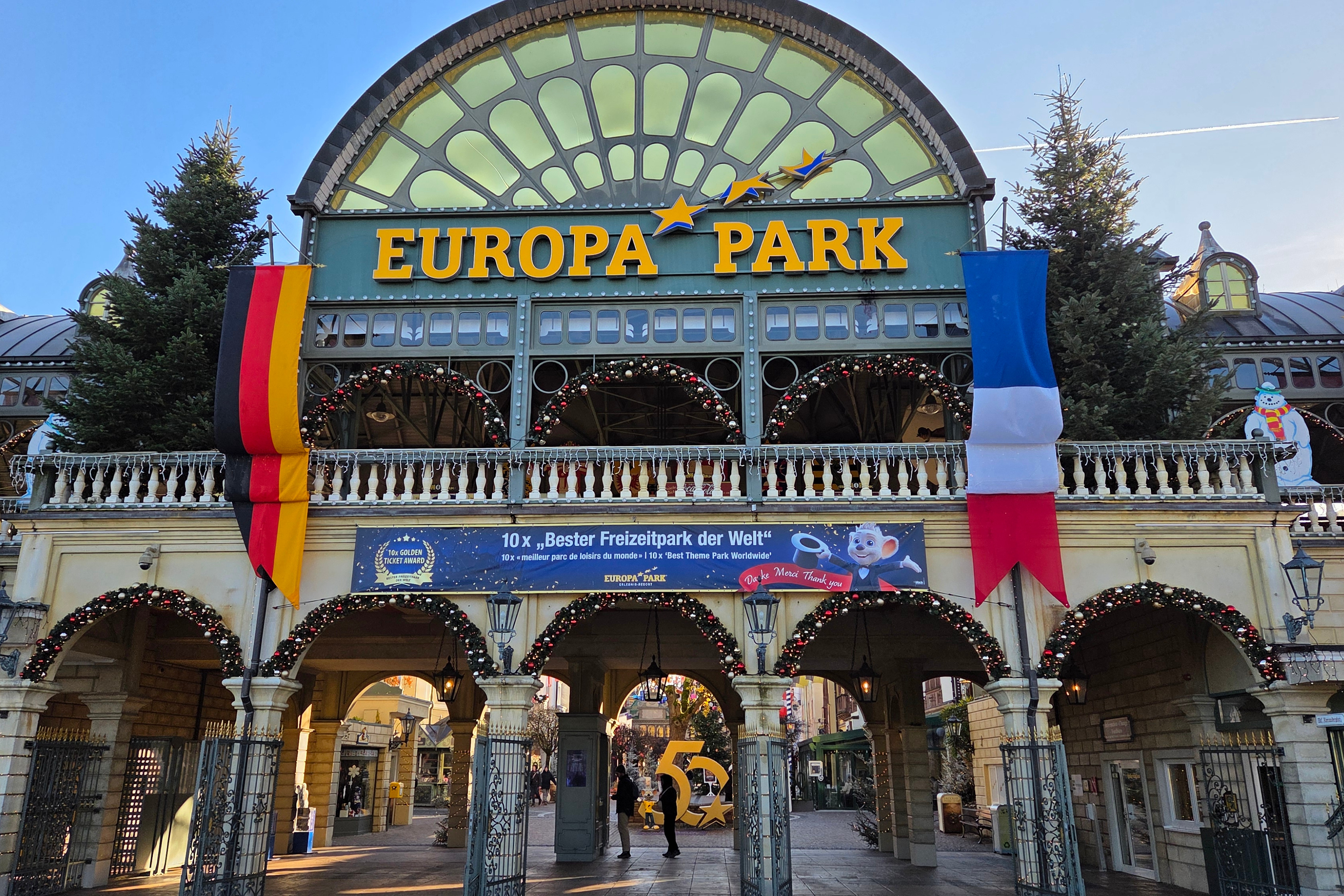 Eingang Europa Park Eingang Europa Park