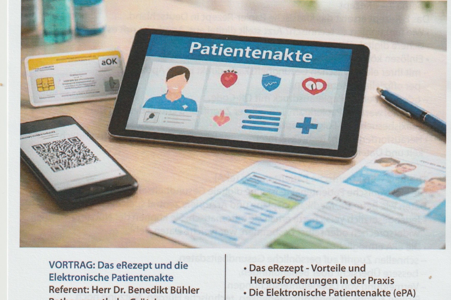 Einladung zum Fachvortrag