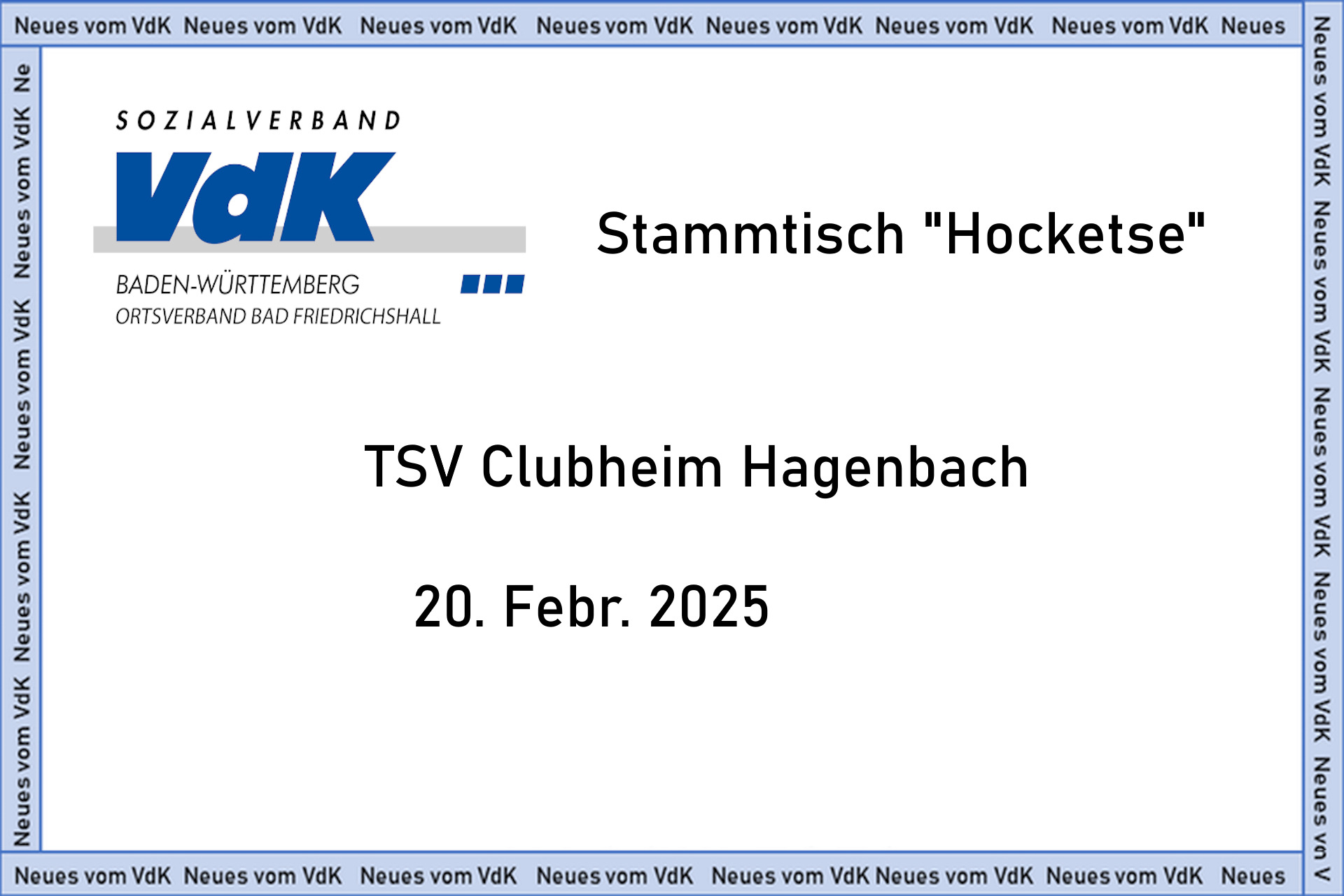 Stammtisch