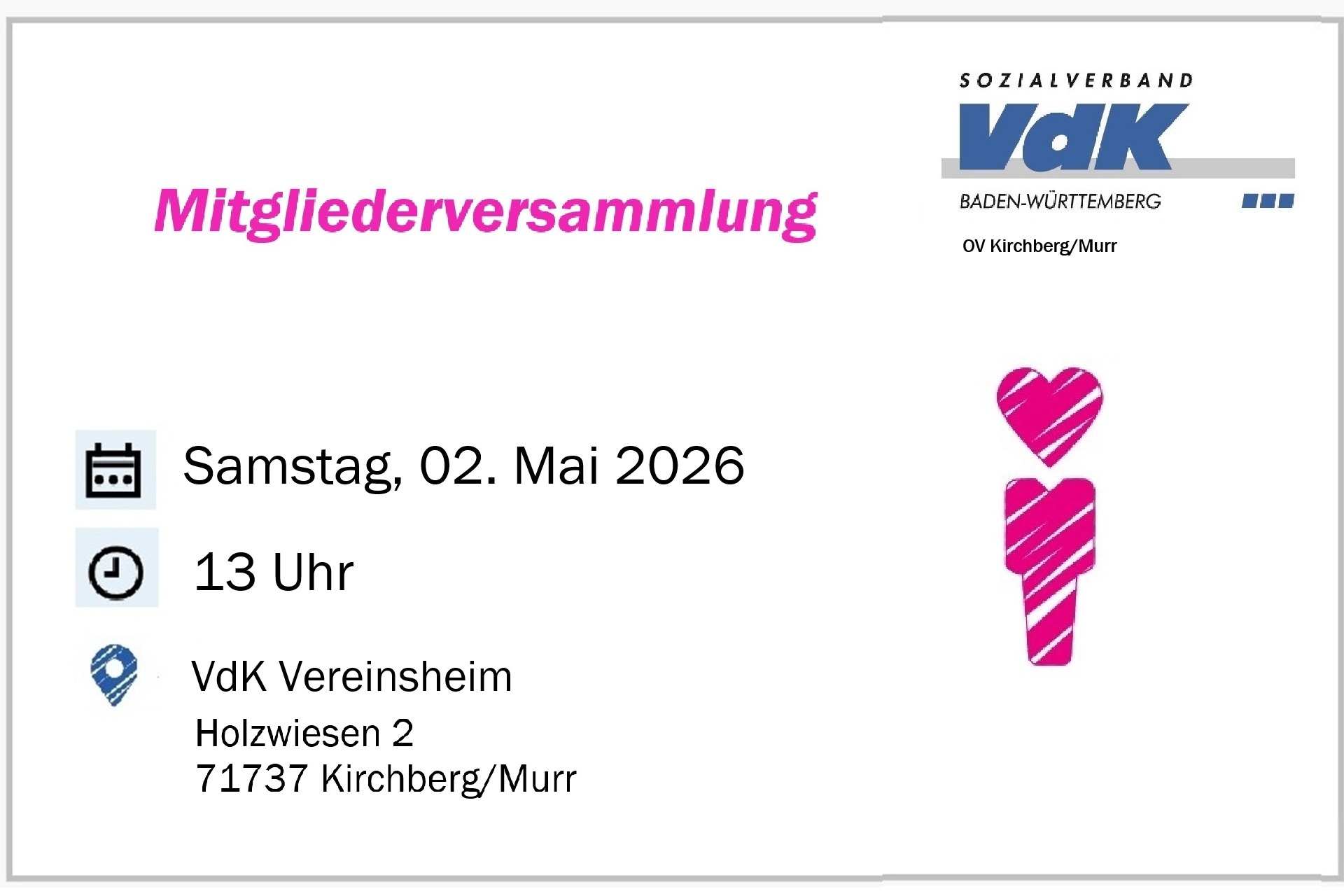 Symbolbild Mitgliederversammlung
