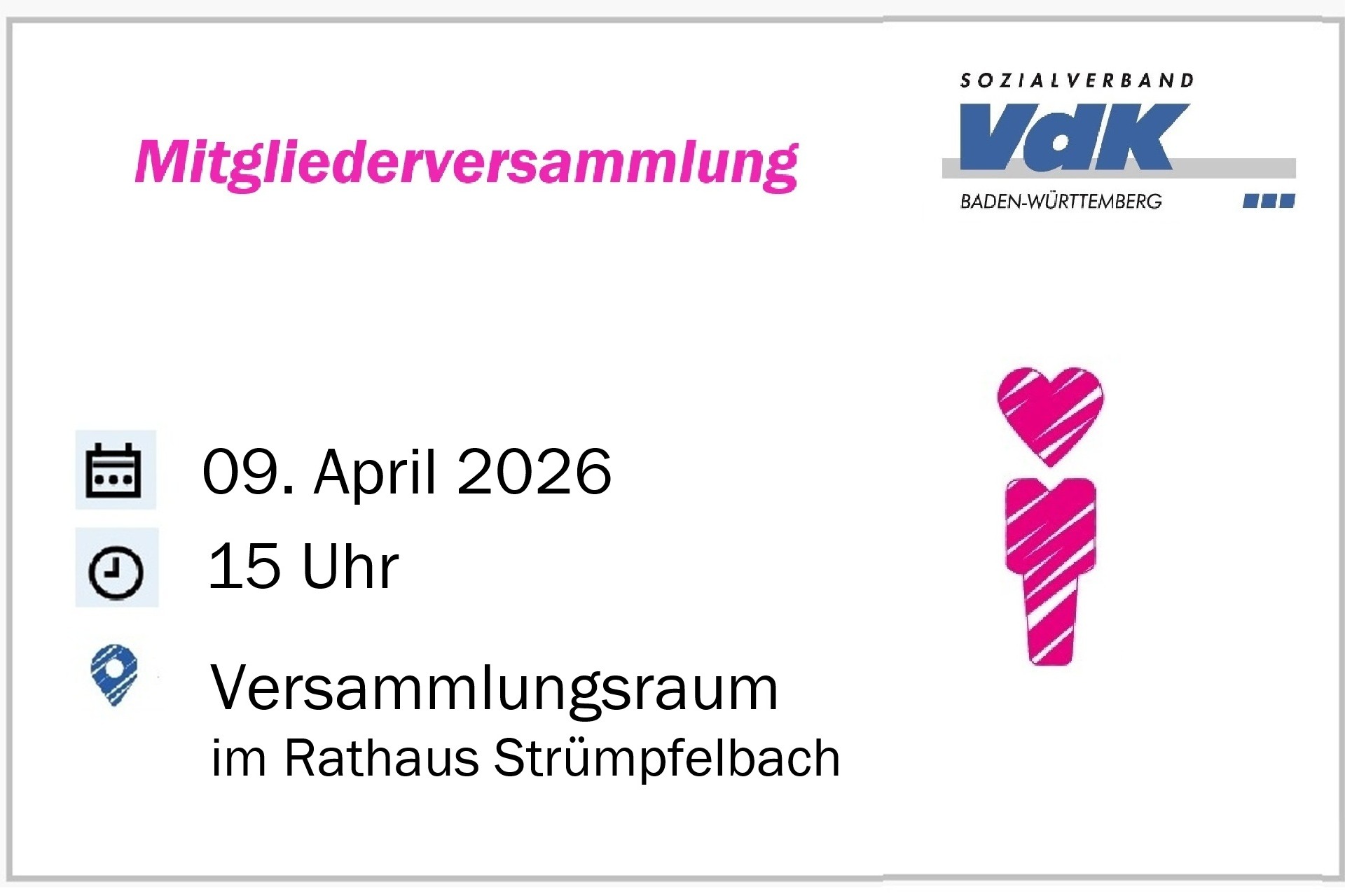 Symbolbild Mitgliederversammlung