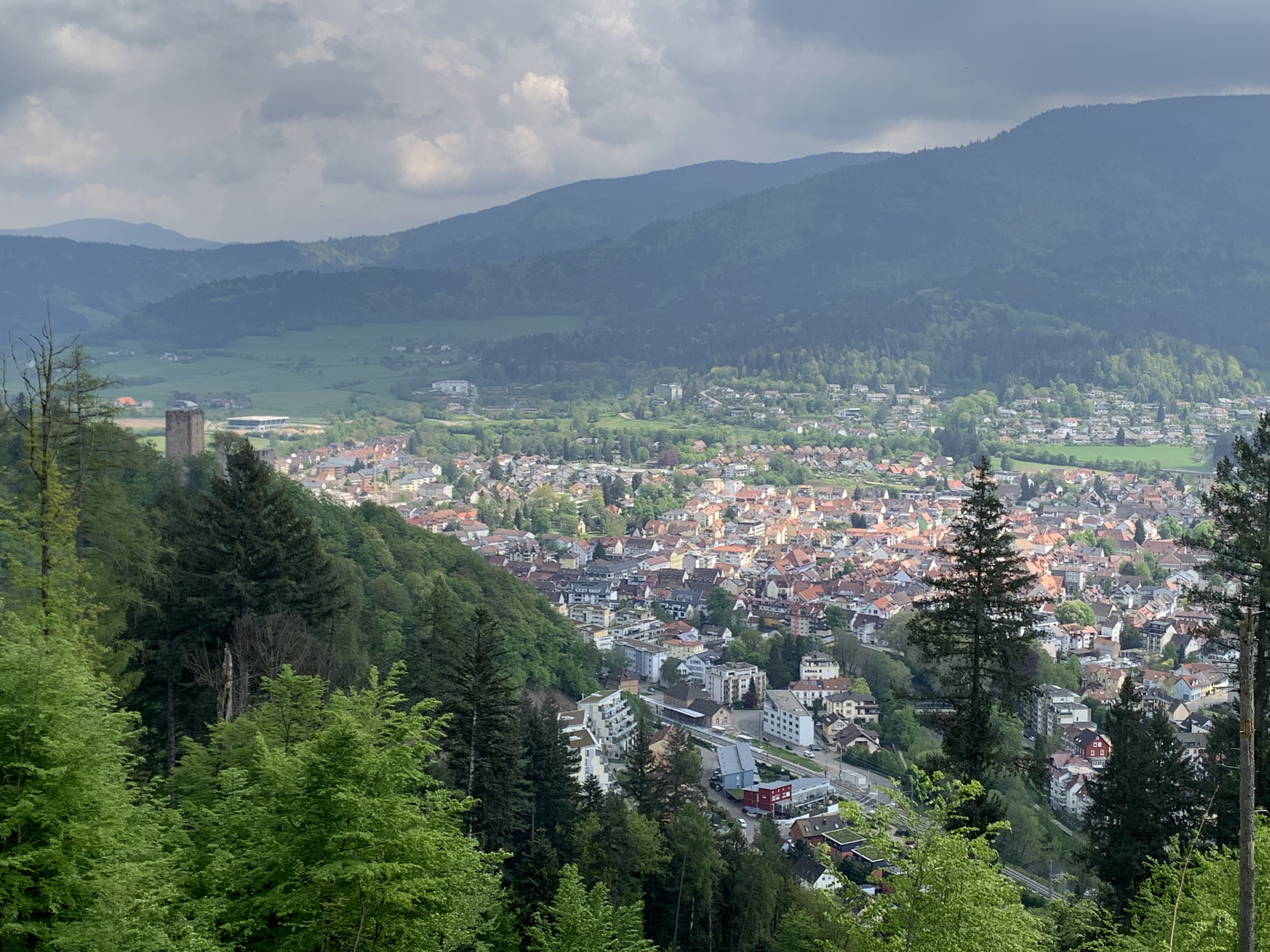 Stadtansicht Waldkirch