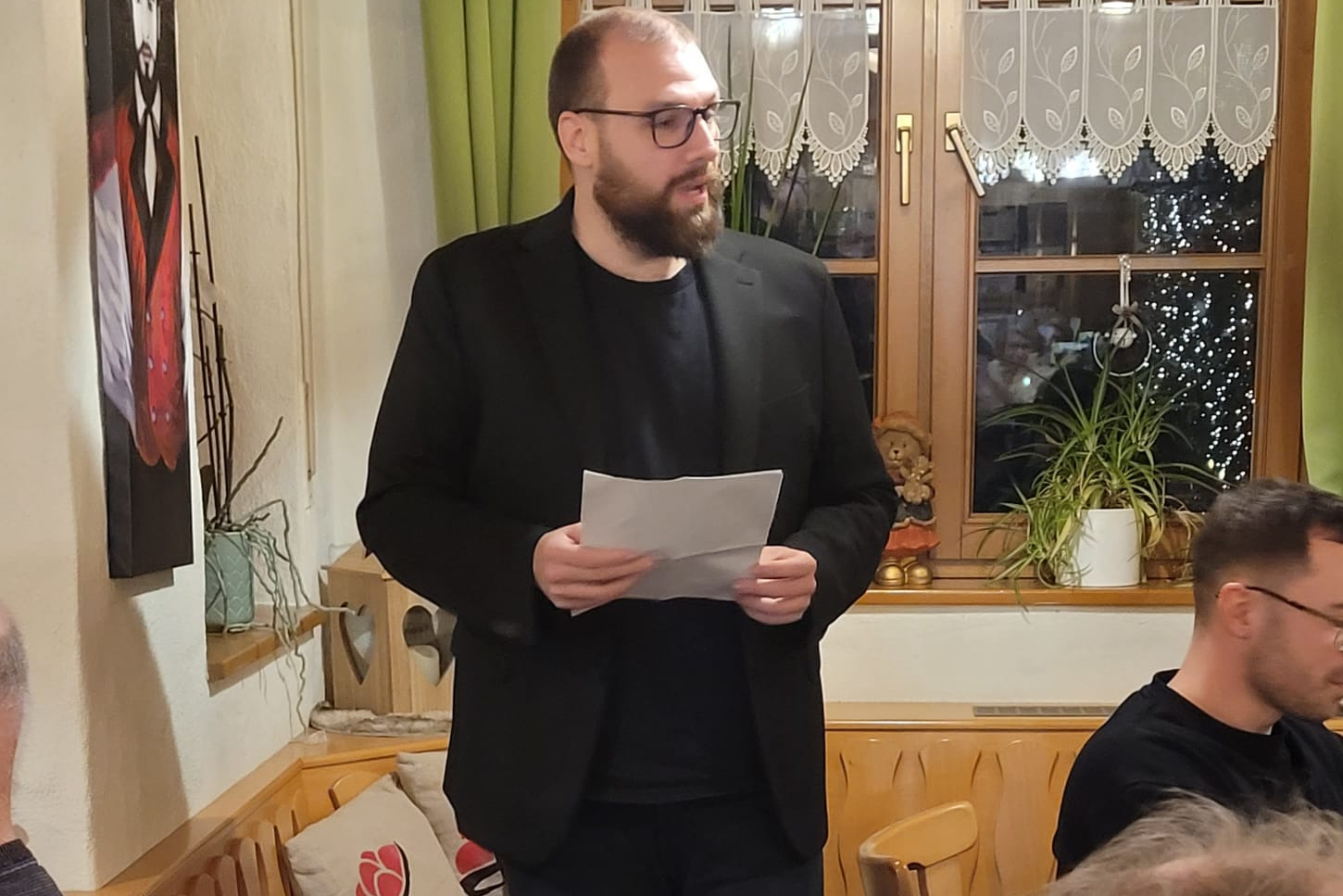 Landtagskandidat R. Kupferer