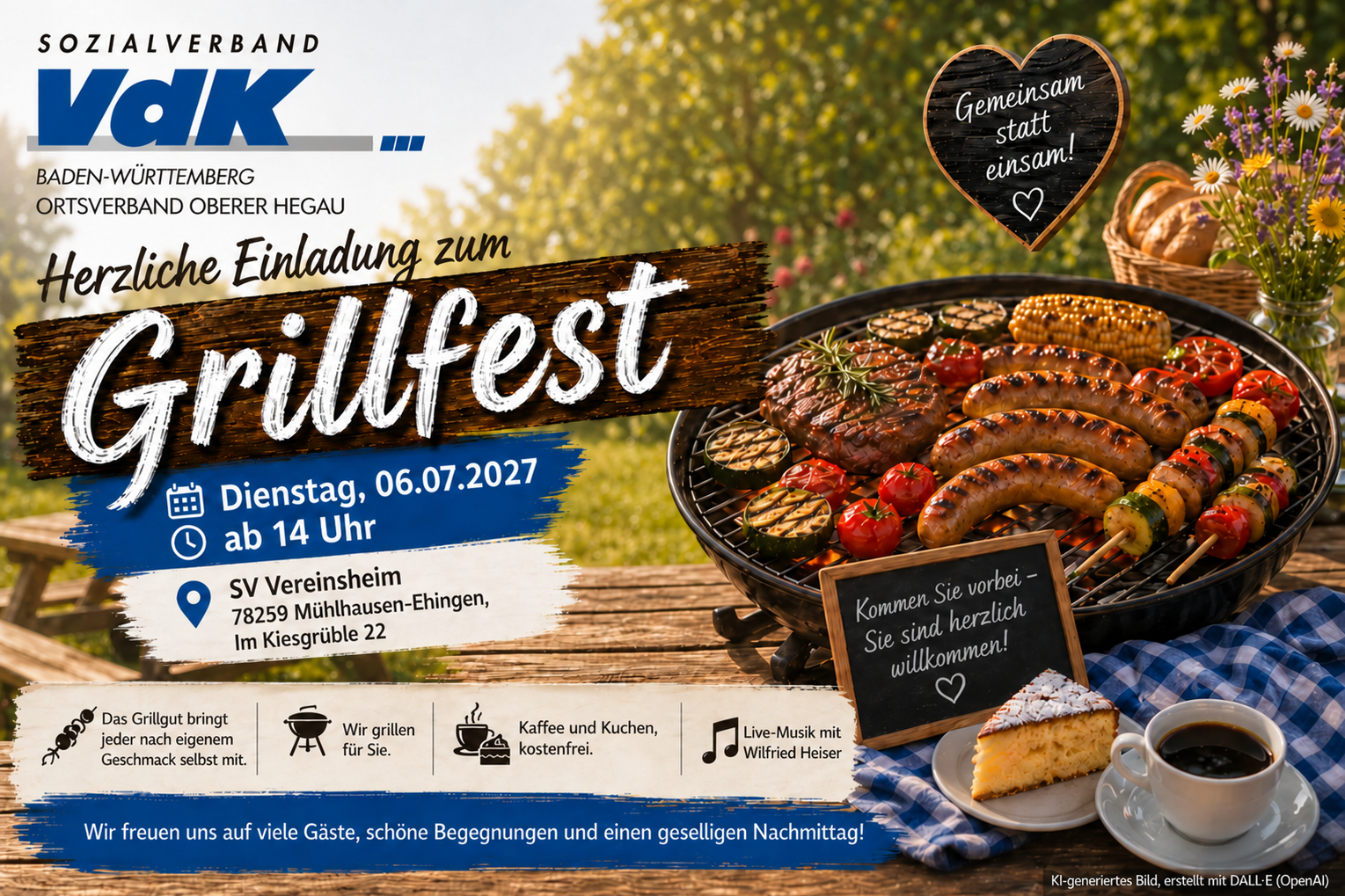 Grillfest am 06.07.2027