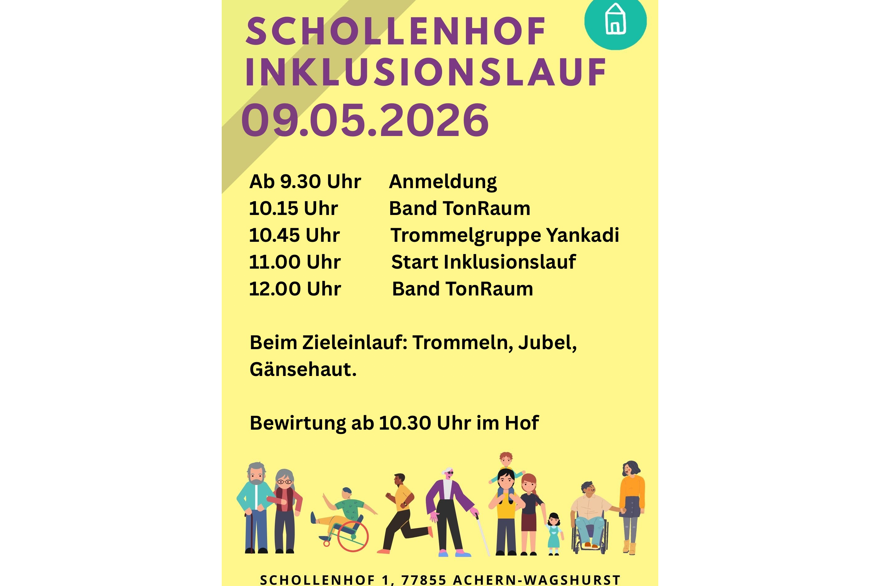 Inklusionslauf Schollenhof
