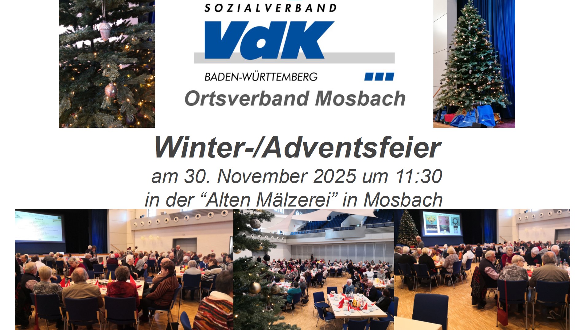 Winter-/Adventsfeier 2025 Winter-/Adventsfeier 2025