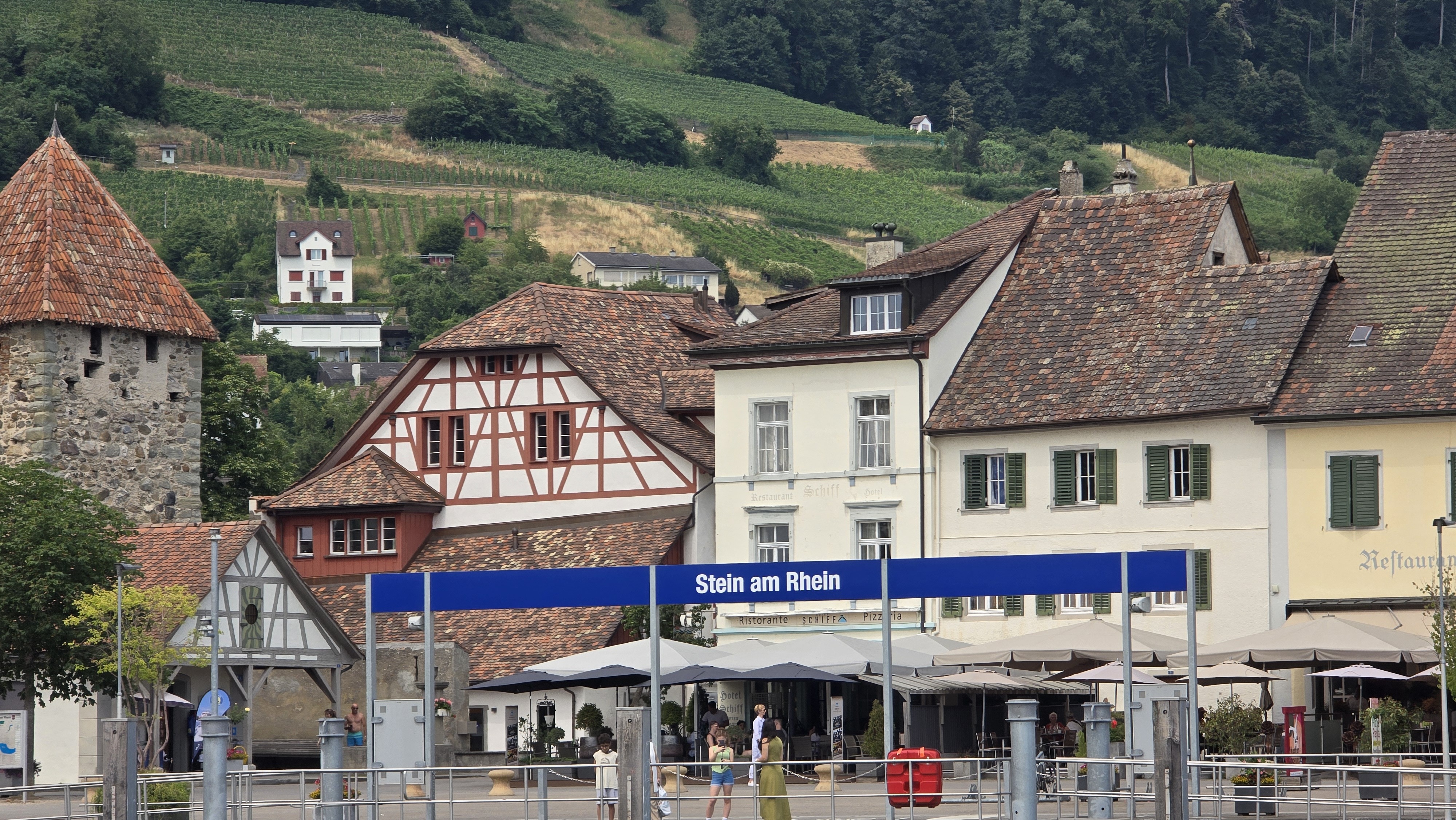 Stein am Rhein in Sicht