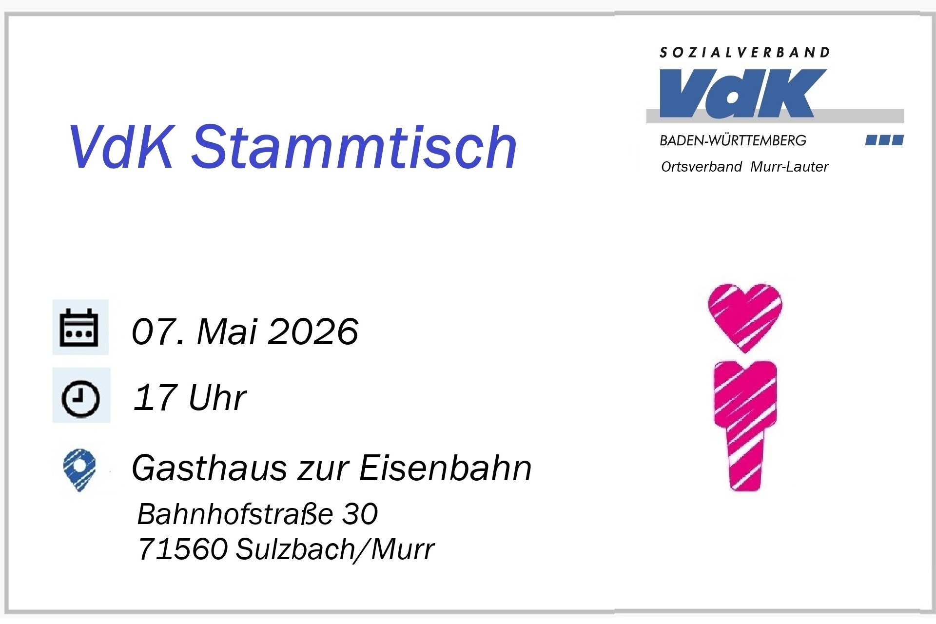 Symbolbild f&uuml;r Stammtisch