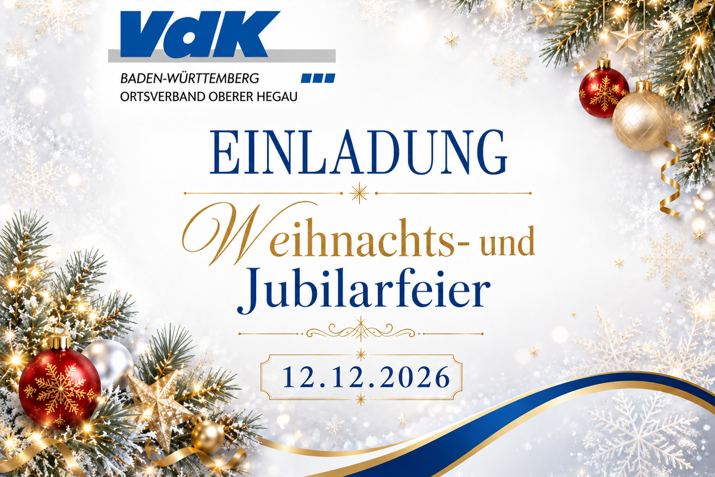 Weihnachts- und Jubliarfeier 2026
