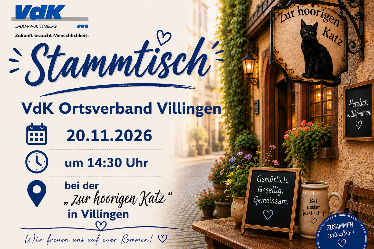 " zur hoorigen Katz "