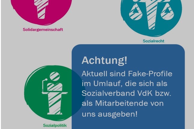 Aktuell sind Fake-Profile im Umlauf