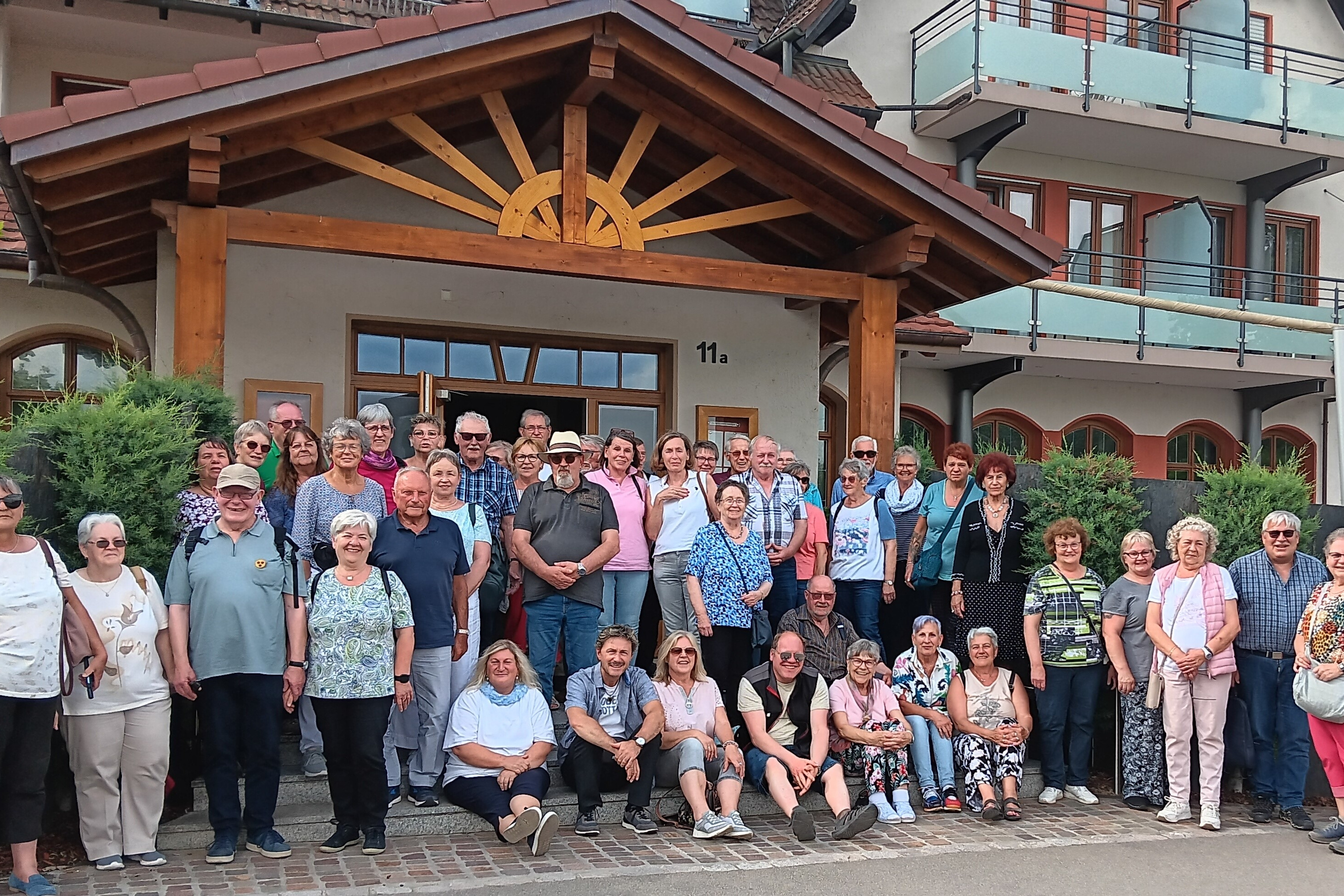 Ausflug VdK Gruppenfoto der Teilnehmer/innen