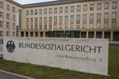 Au&szlig;enansicht des Bundessozialgerichts in Kassel