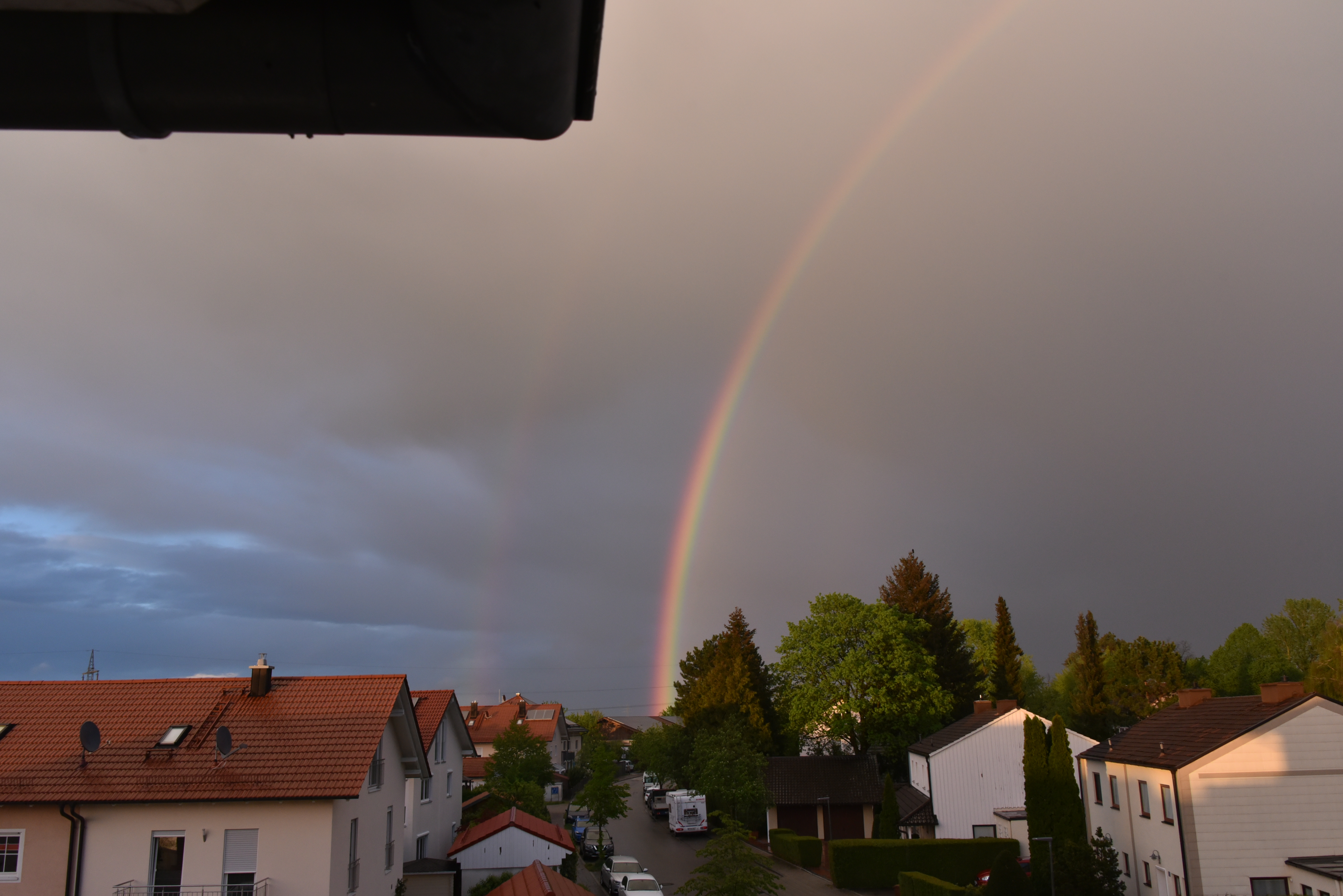 Regenbogen zuhause