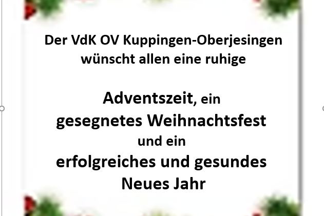 Weihnachts- und Neujahrsgrüße Weihnachts- und Neujahrsgrüße