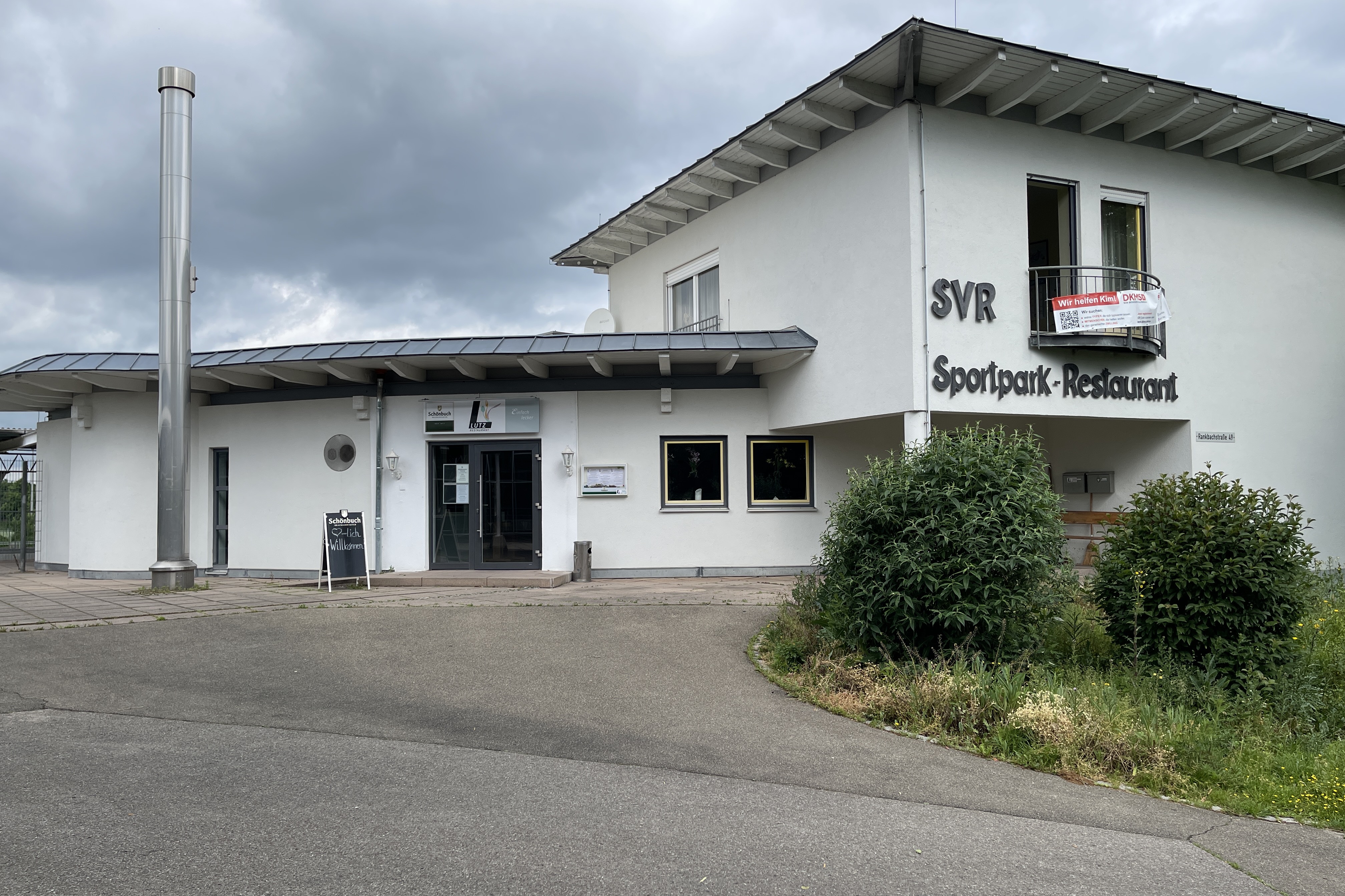 Sportgaststätte Lutz Eingang Restaurant