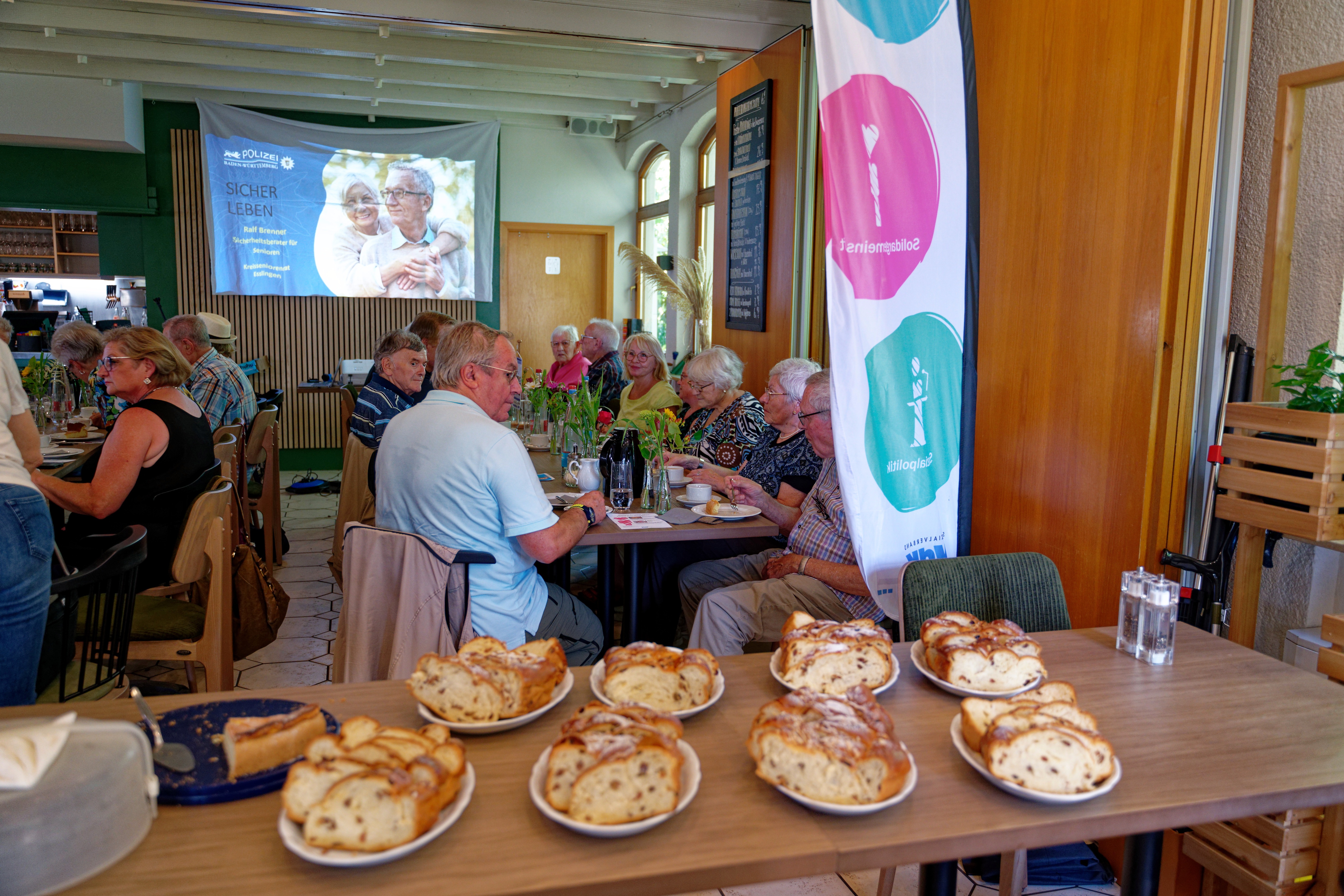 Hefezopf beim Sommerfest 2024