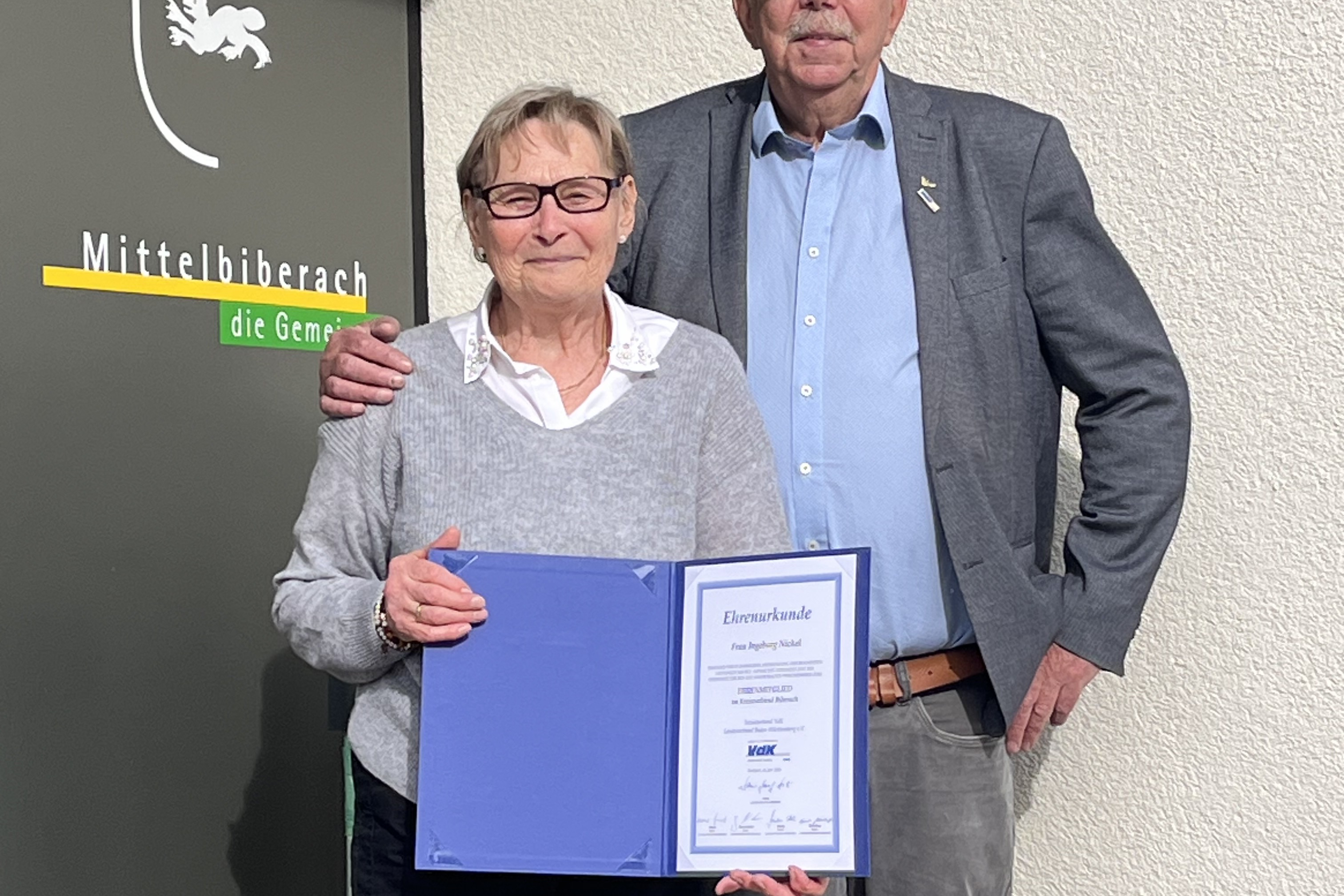 Ingeborg Nickel und Helmut Stebner