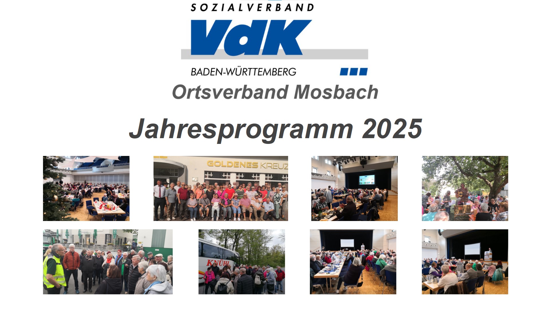 Jahresprogramm 2025 Jahresprogramm 2025