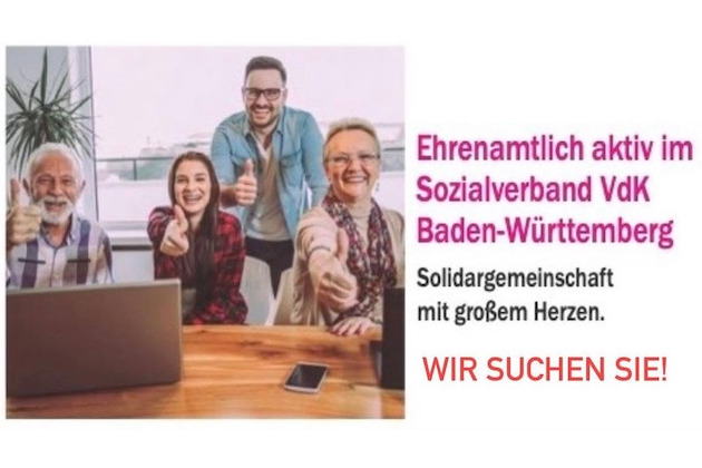 Ein Ehrenamt beim Sozialverband VdK Ein Ehrenamt beim Sozialverband VdK