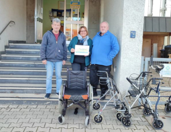 Spenden bergabe