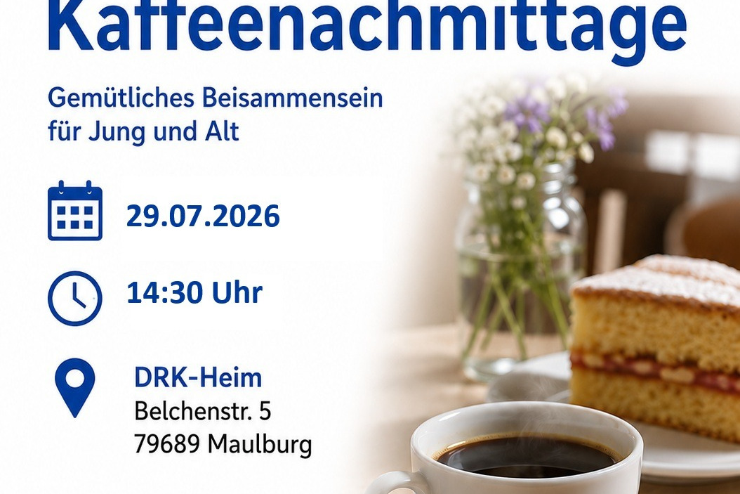Einladung VdK-Kaffeenachmittag