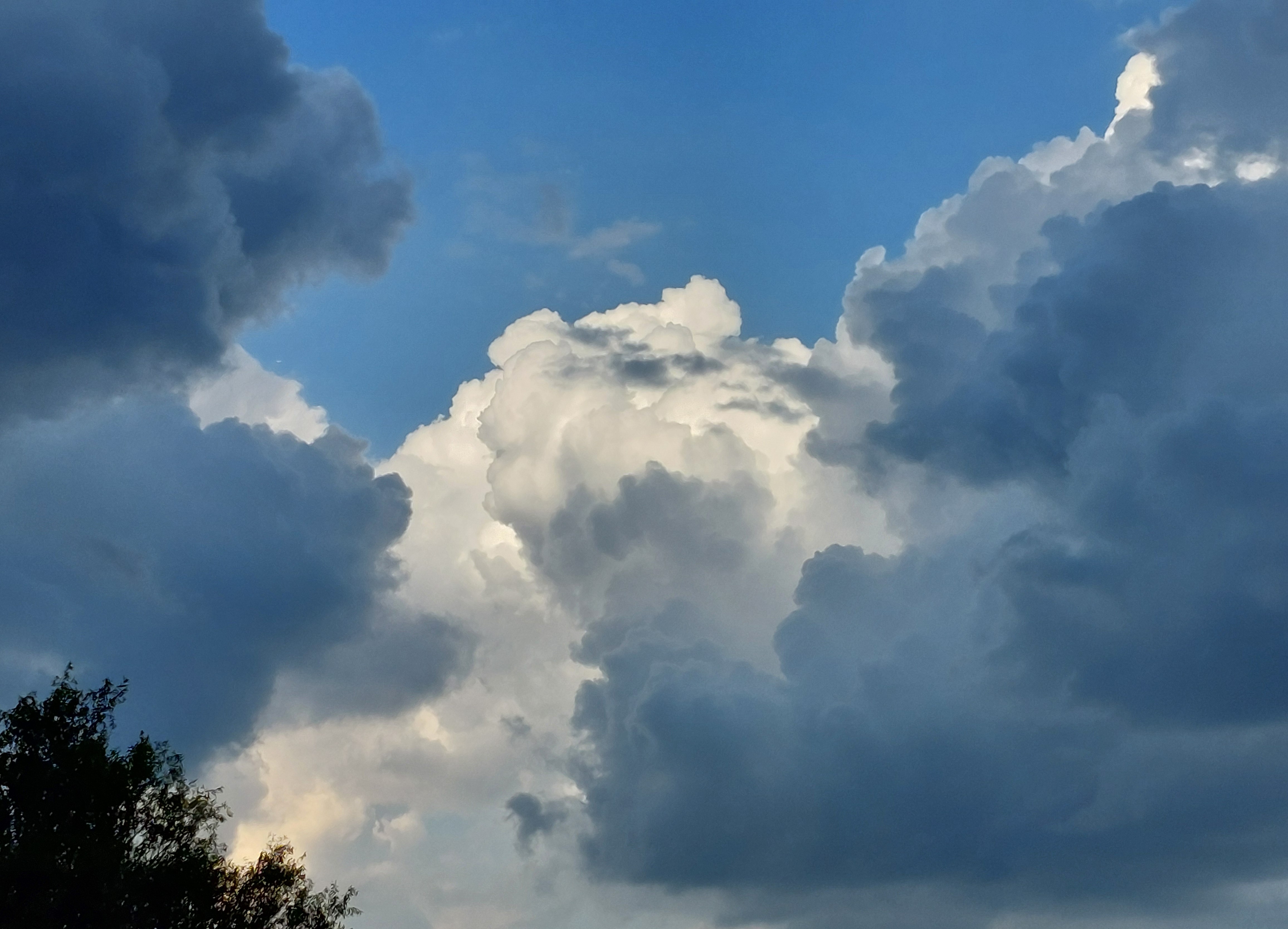 Gespenstige Ruhe vor dem aufziehenden Gewitter