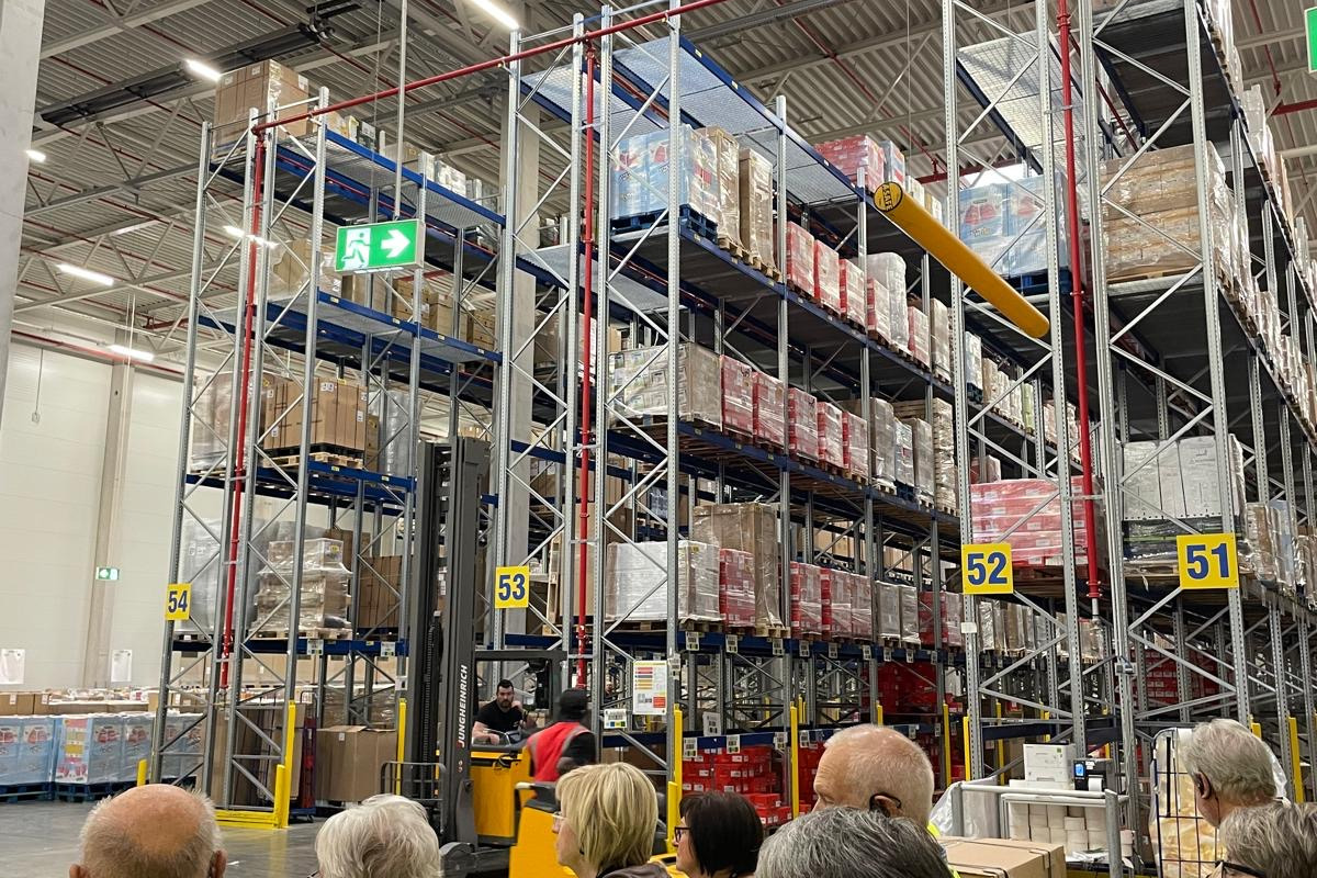 Führung Edeka-Lager Rastatt 2025 Führung Edeka-Lager Rastatt 2025