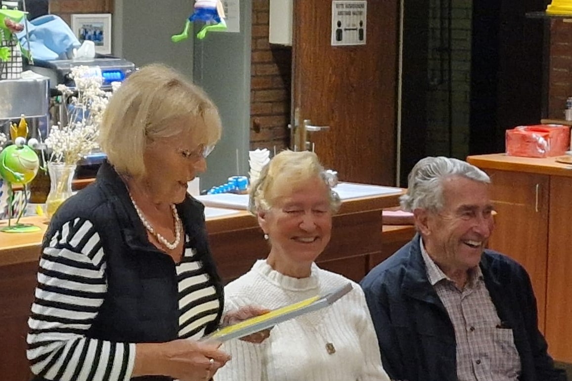 Das Jubel-Paar mit Eiserner Hochzeit