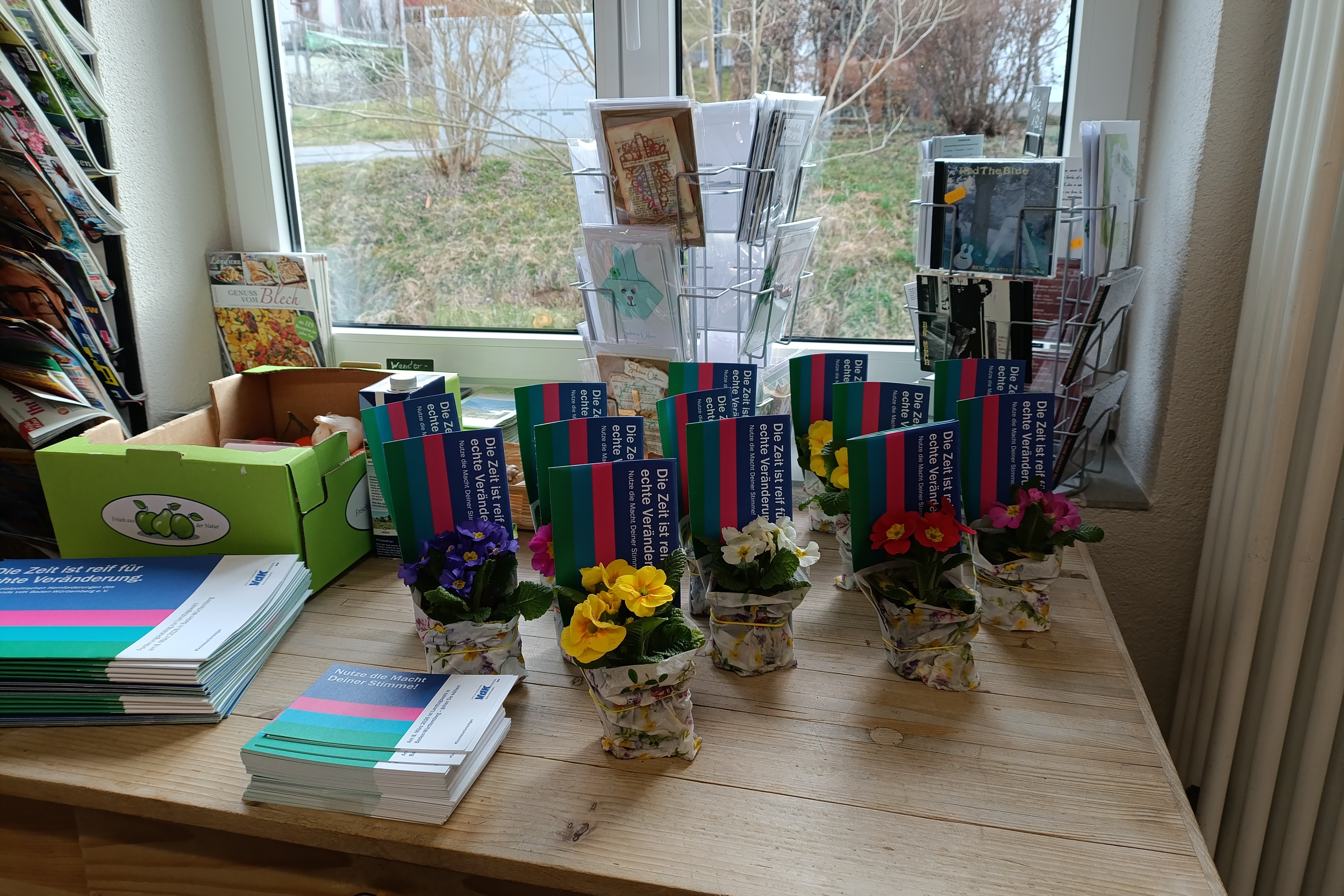 Blumen zum Weltfrauentag