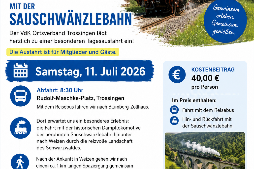 Sauschw&auml;nzlebahn am 11.7.2026